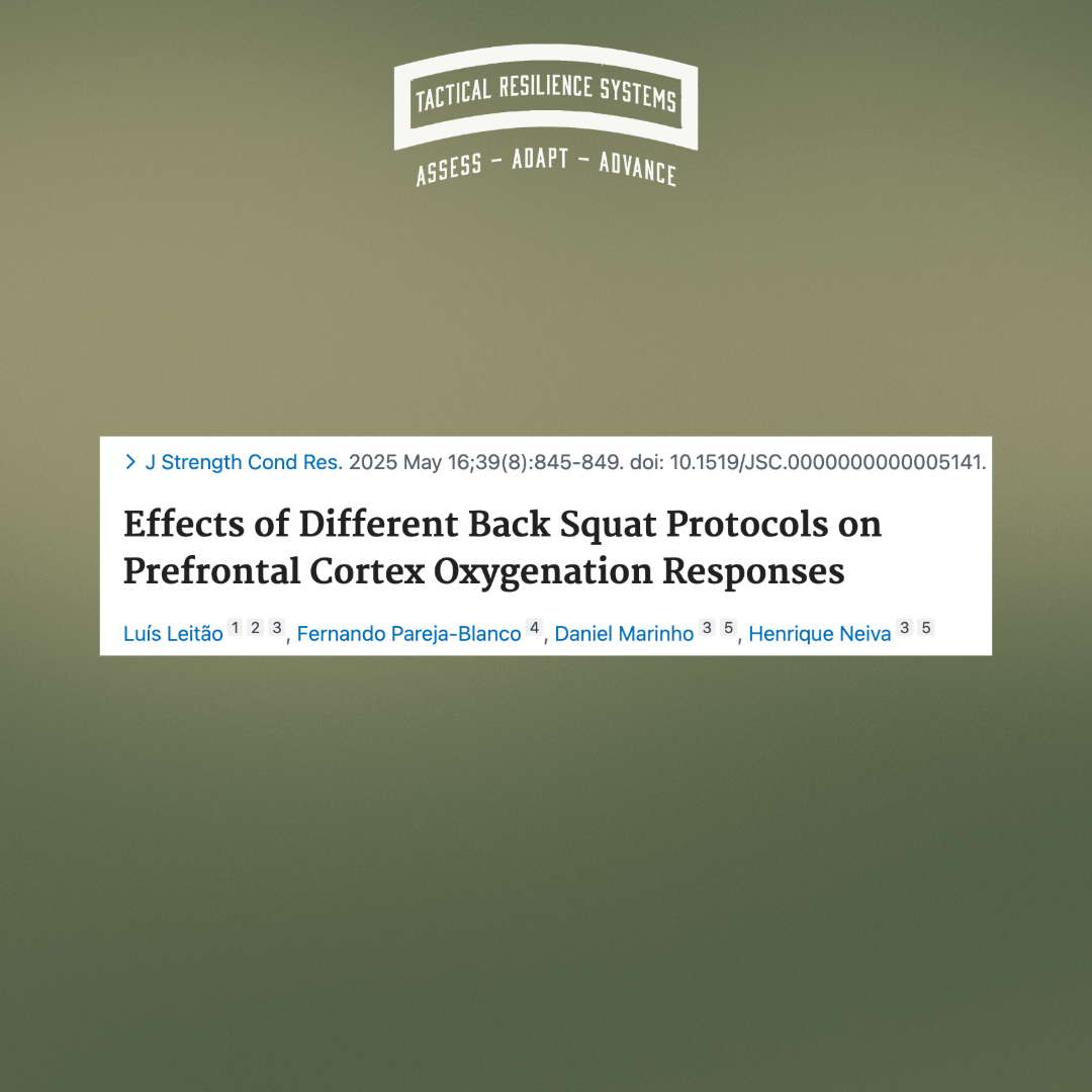 082 - Heavy Squats, Hard Thinking: How Load Impacts Brain Oxygenation
