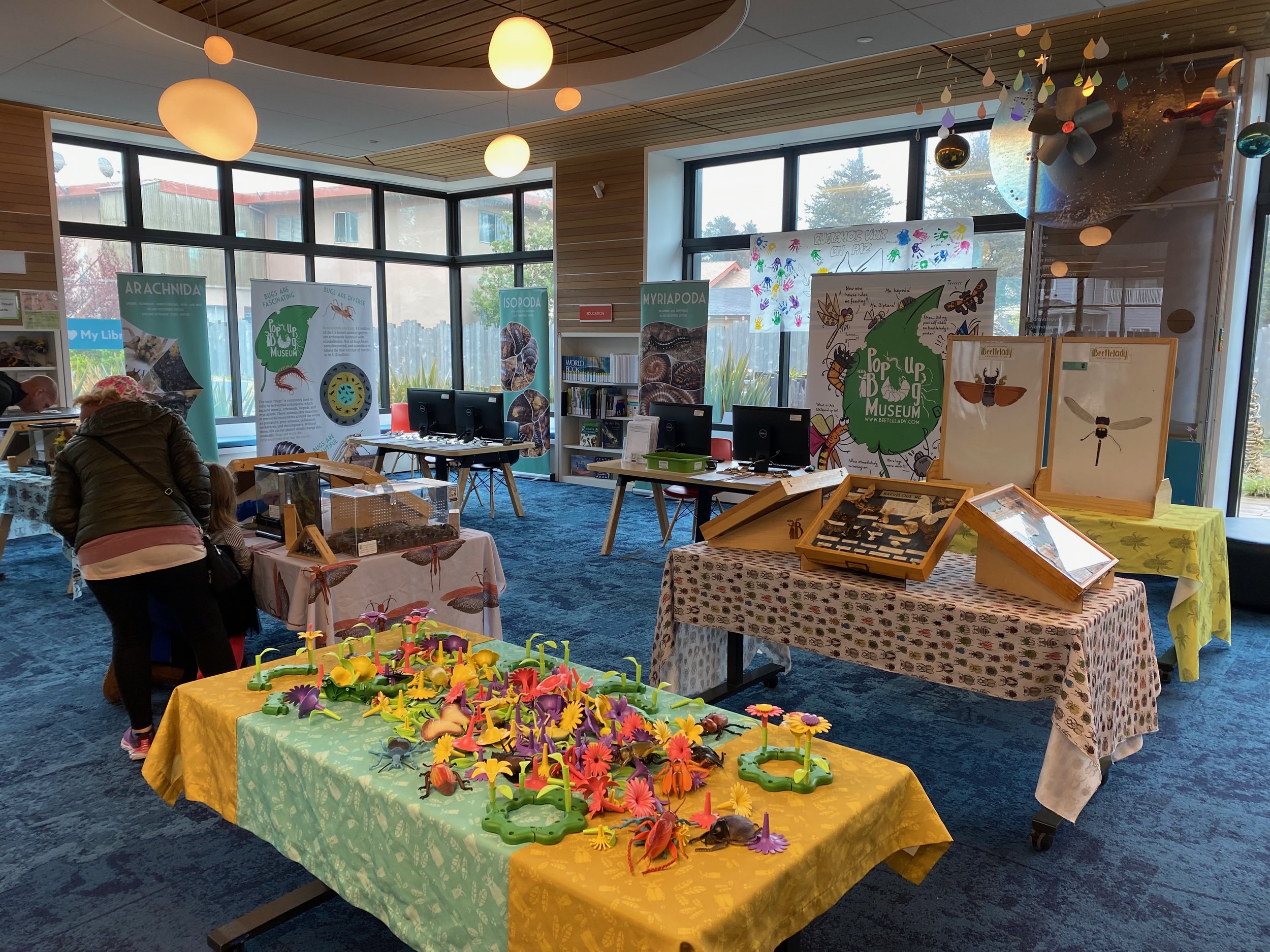 Pop-Up Bug Museum