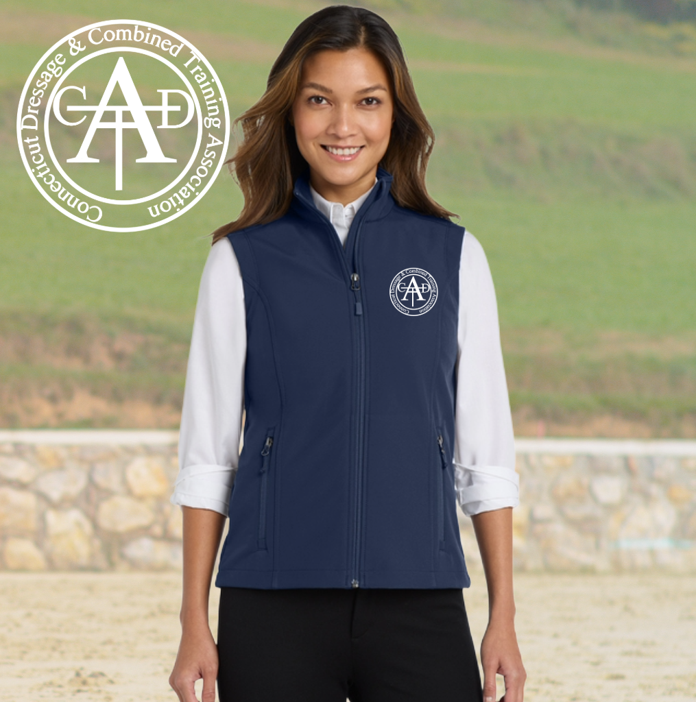 CTD&CTA Embroidered Ladies Soft Shell Vest