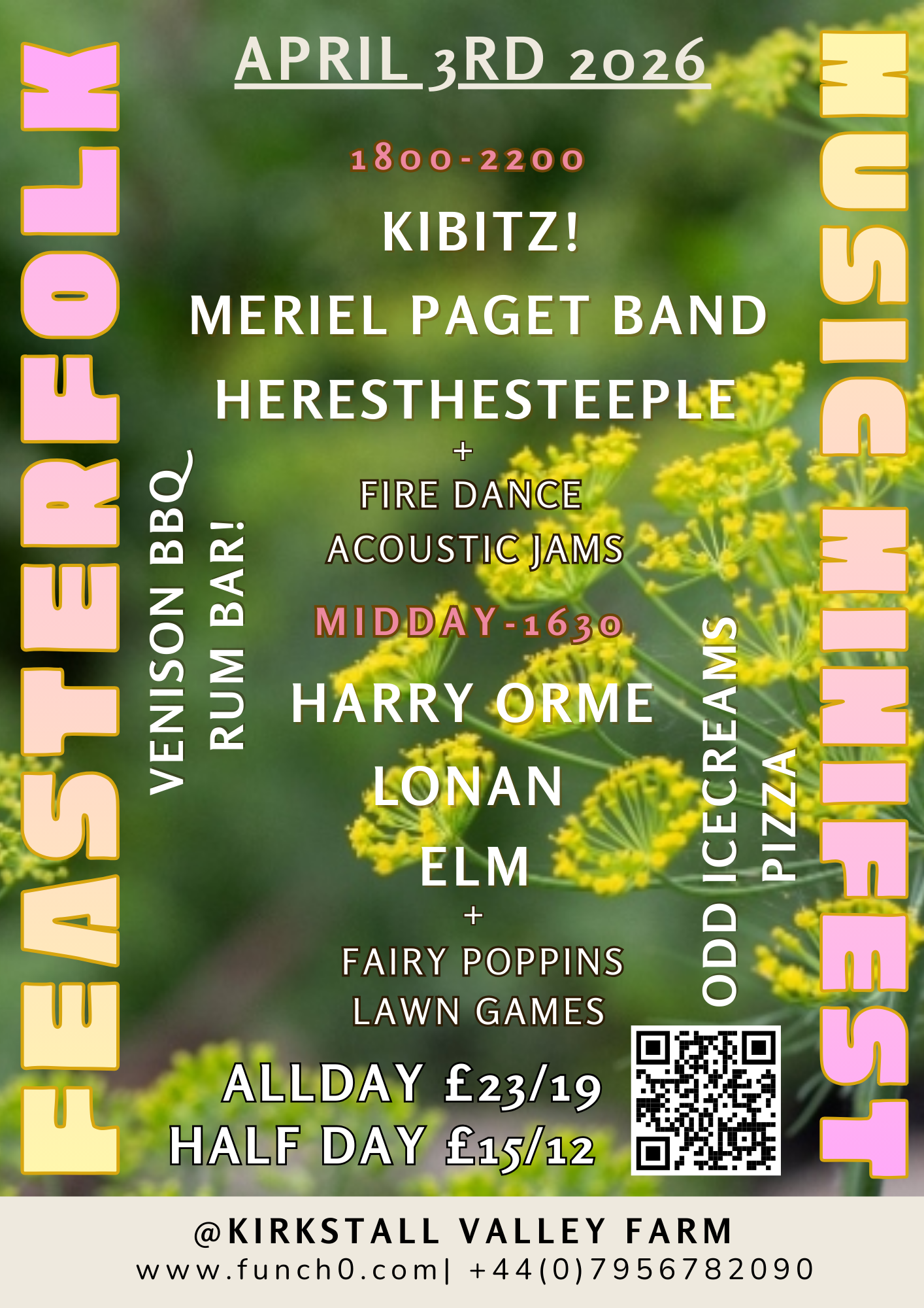 FEASTERFOLK AFTERNOON ONLY