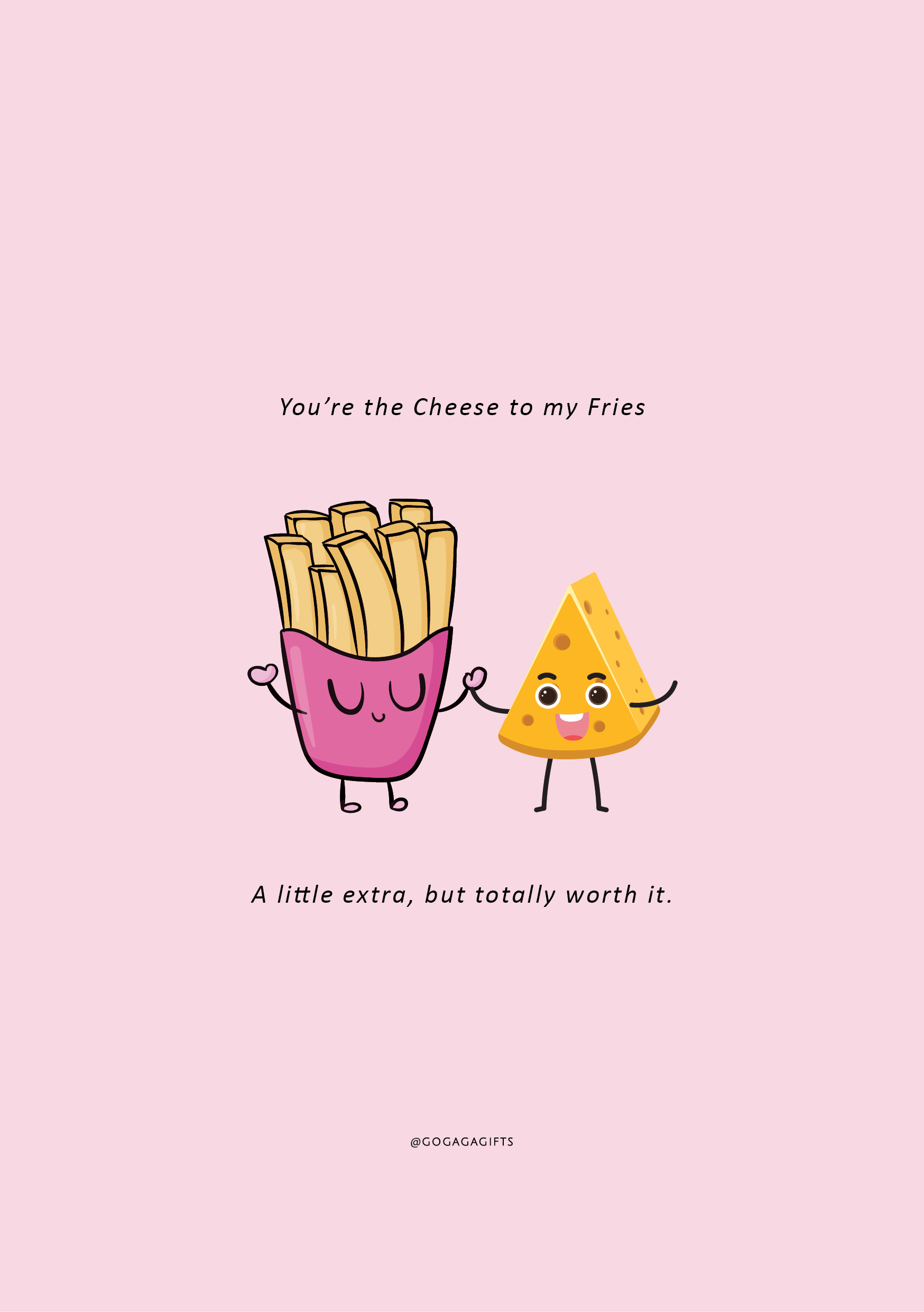 Cheese to My Fries – Digital Card