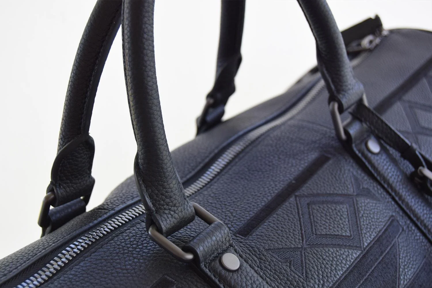 always late keepall 50 black pendleton.jpg