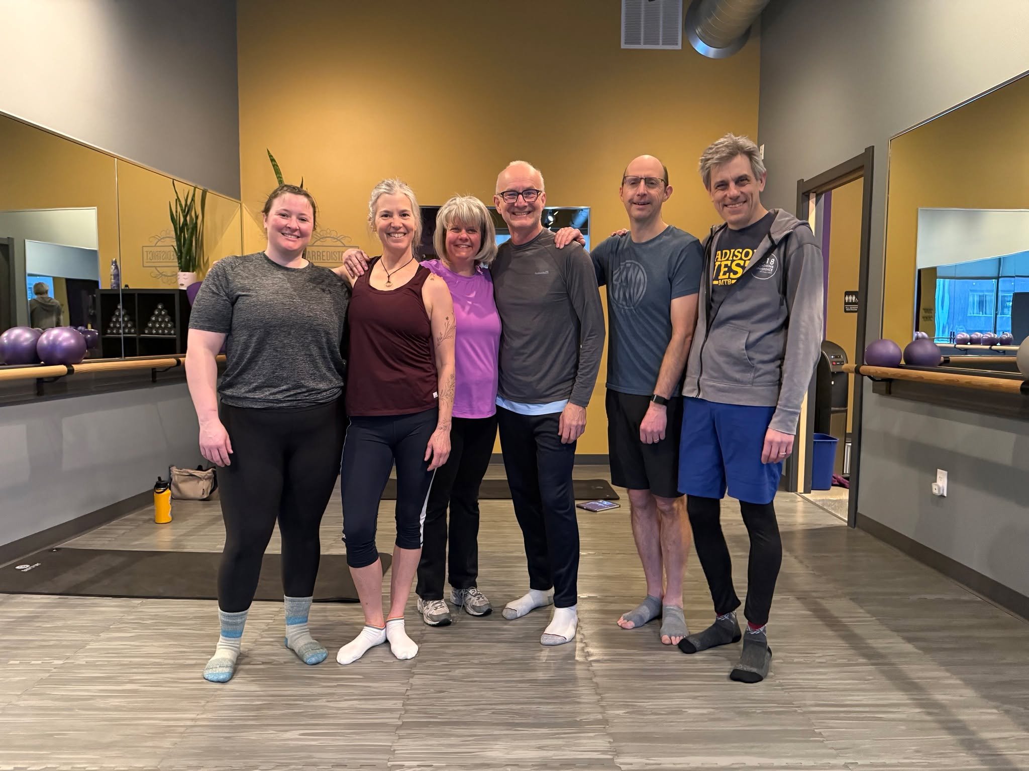 This past Sunday Barre District hosted some CORP trails members for a biker barre fitness class! There is one more class left on February 1st at 4pm. Don't forget to sign up at corptrails.org/clinics
 #madisonevents #bikeride #fitness #fitnessfun #fi
