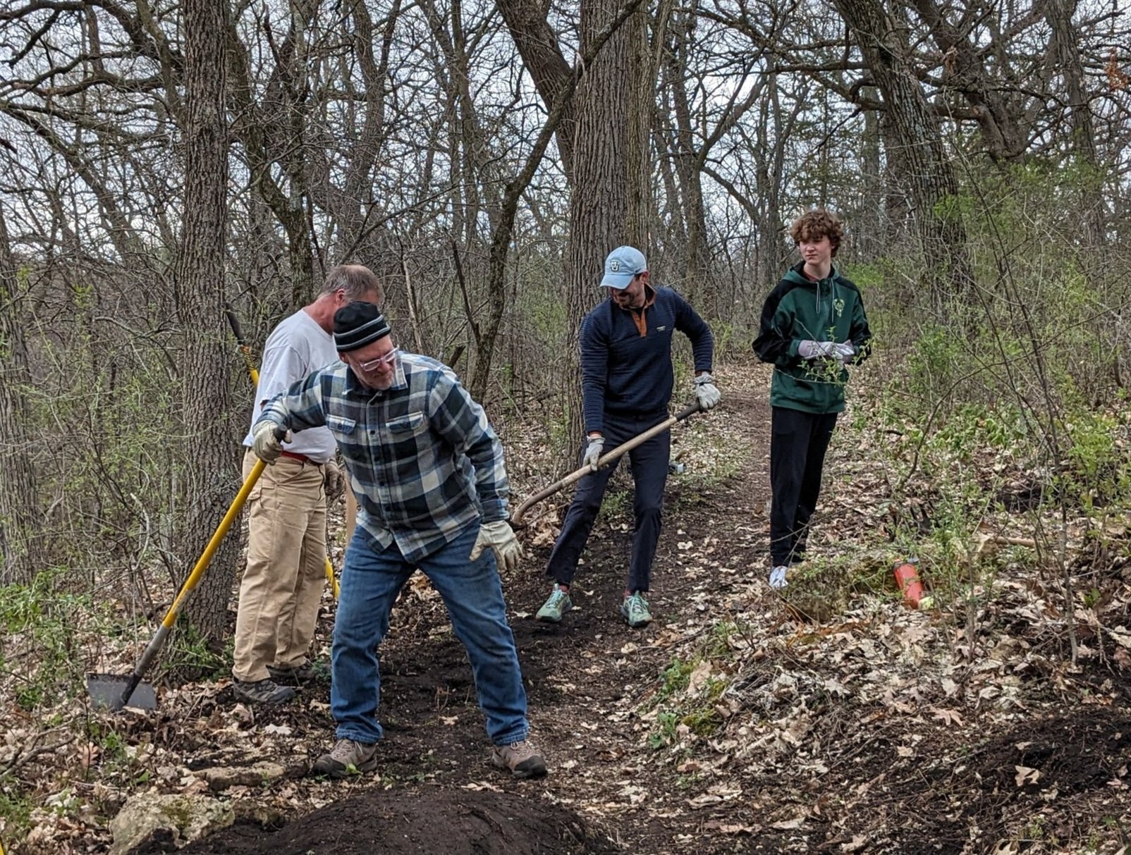 Baraboo Work Day at Chief Naakaga Keramani Park 