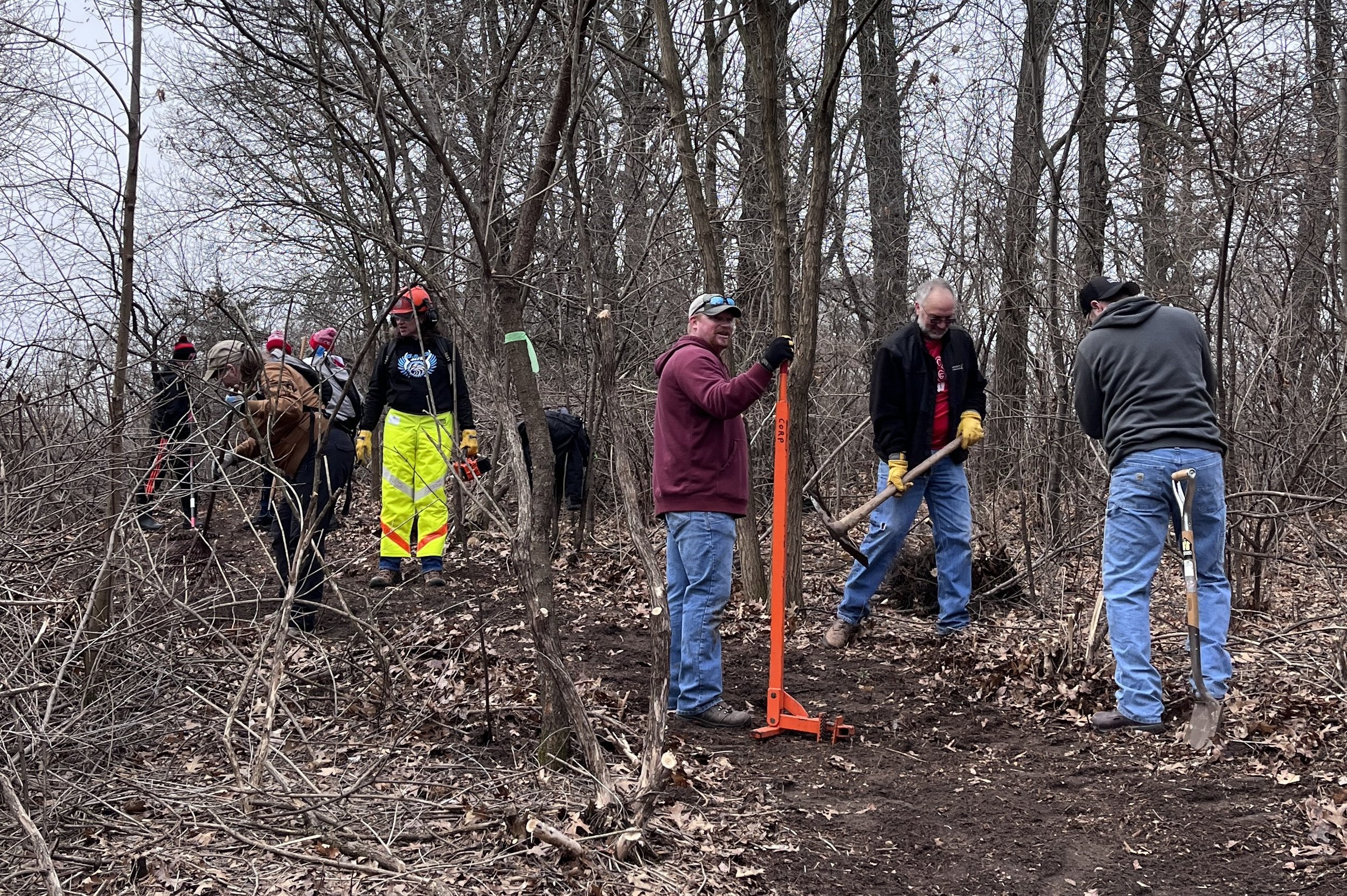 Dam Trails Spring Work Day