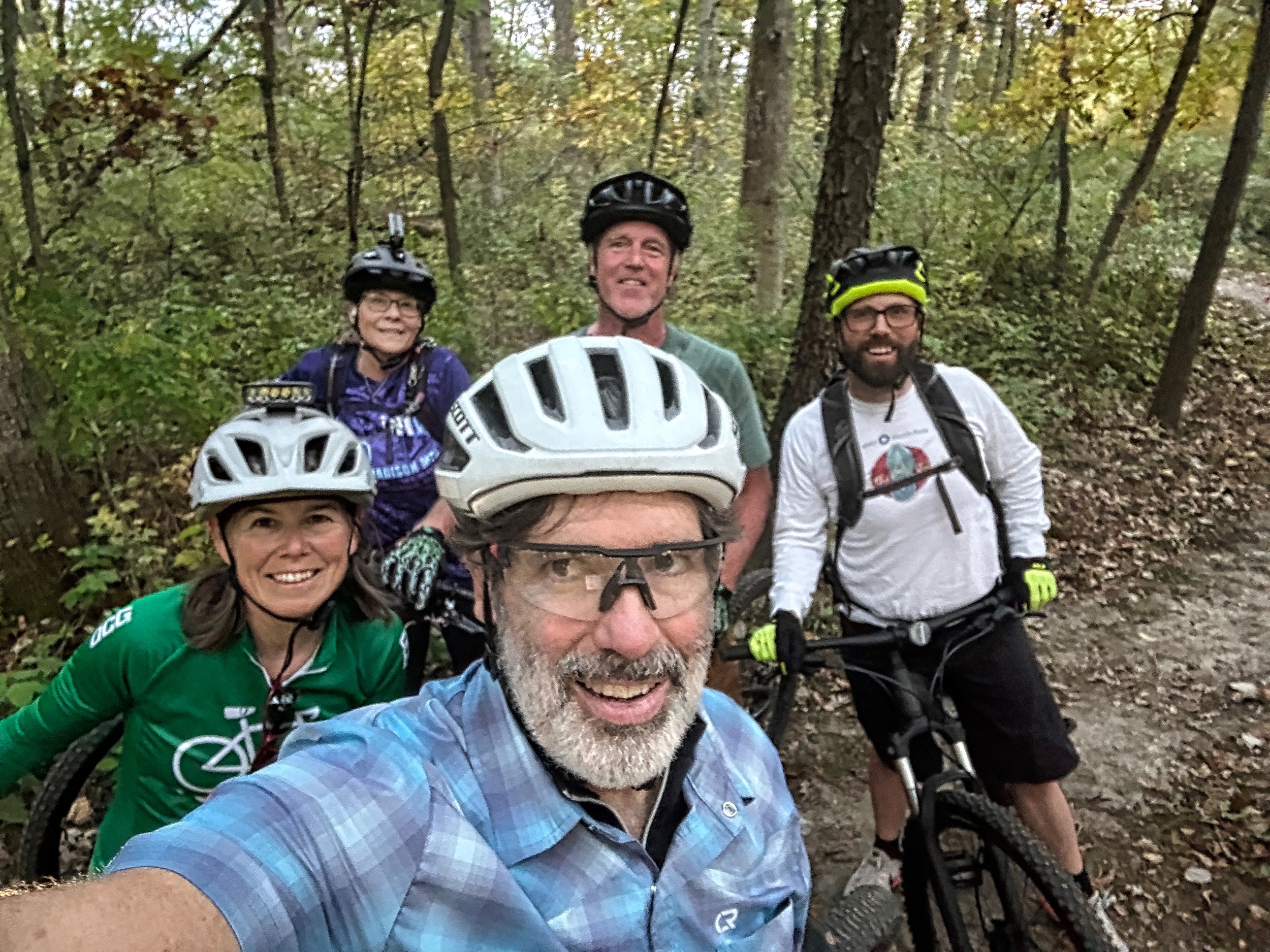 New Glarus Woods group ride