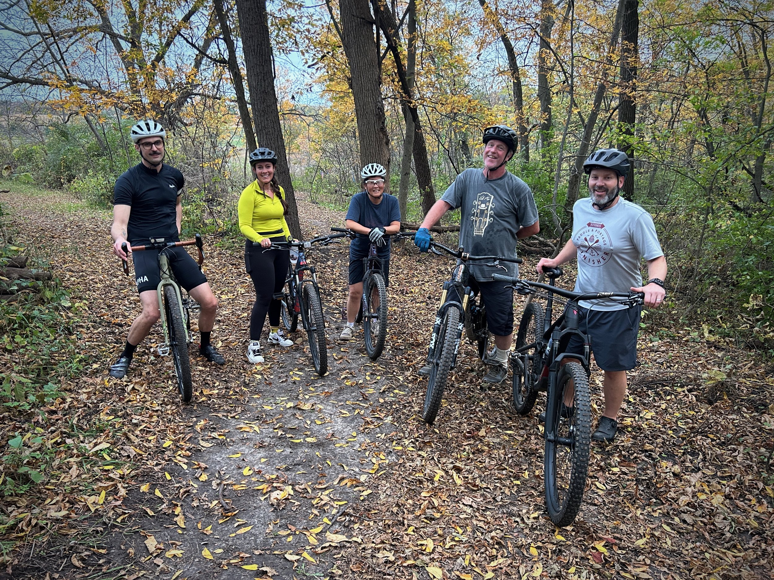 New Glarus Woods group ride