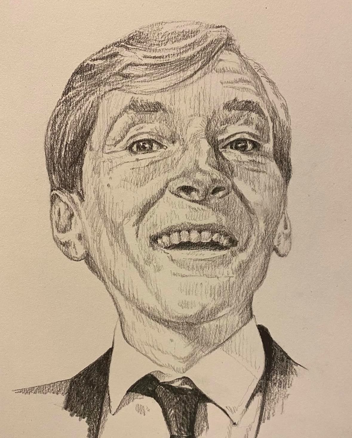 Kenneth Williams sketch: A small A4ish drawing made as I was thinking about characters from my childhood and if they still had a place in my adult life.