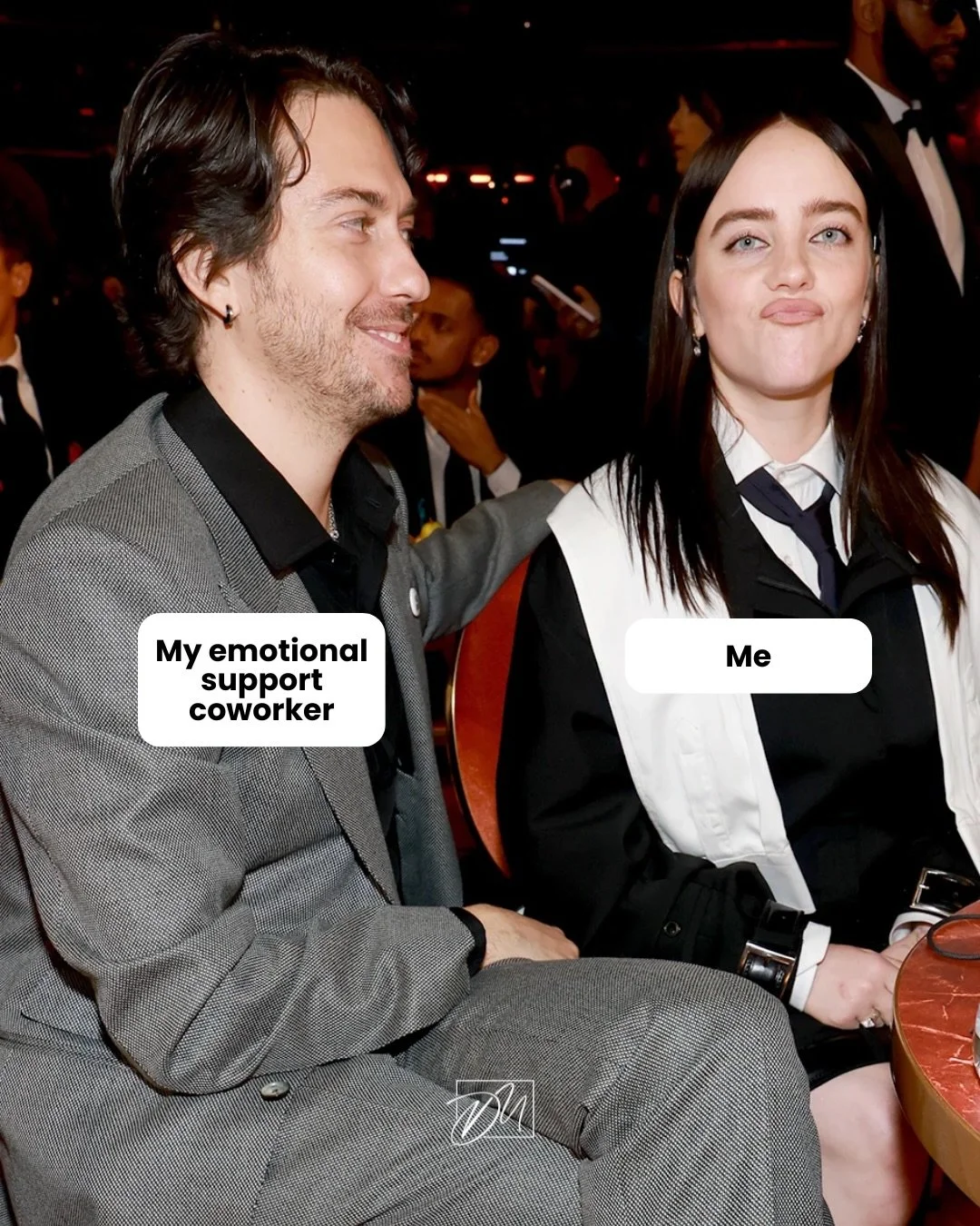 We all have that one coworker 🕴🏻
What did you guys think of the Grammy&rsquo;s? 

#grammys #content #grammy