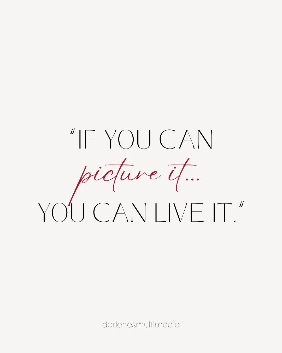 Every dream starts with a vision and a wish of what it could be. Allow yourself to see it clearly and believe that its possible.  Keep wishing and then go build the life you imagined. 

#darlenesmultimedia #inspirationalquote #womanbusinessowner