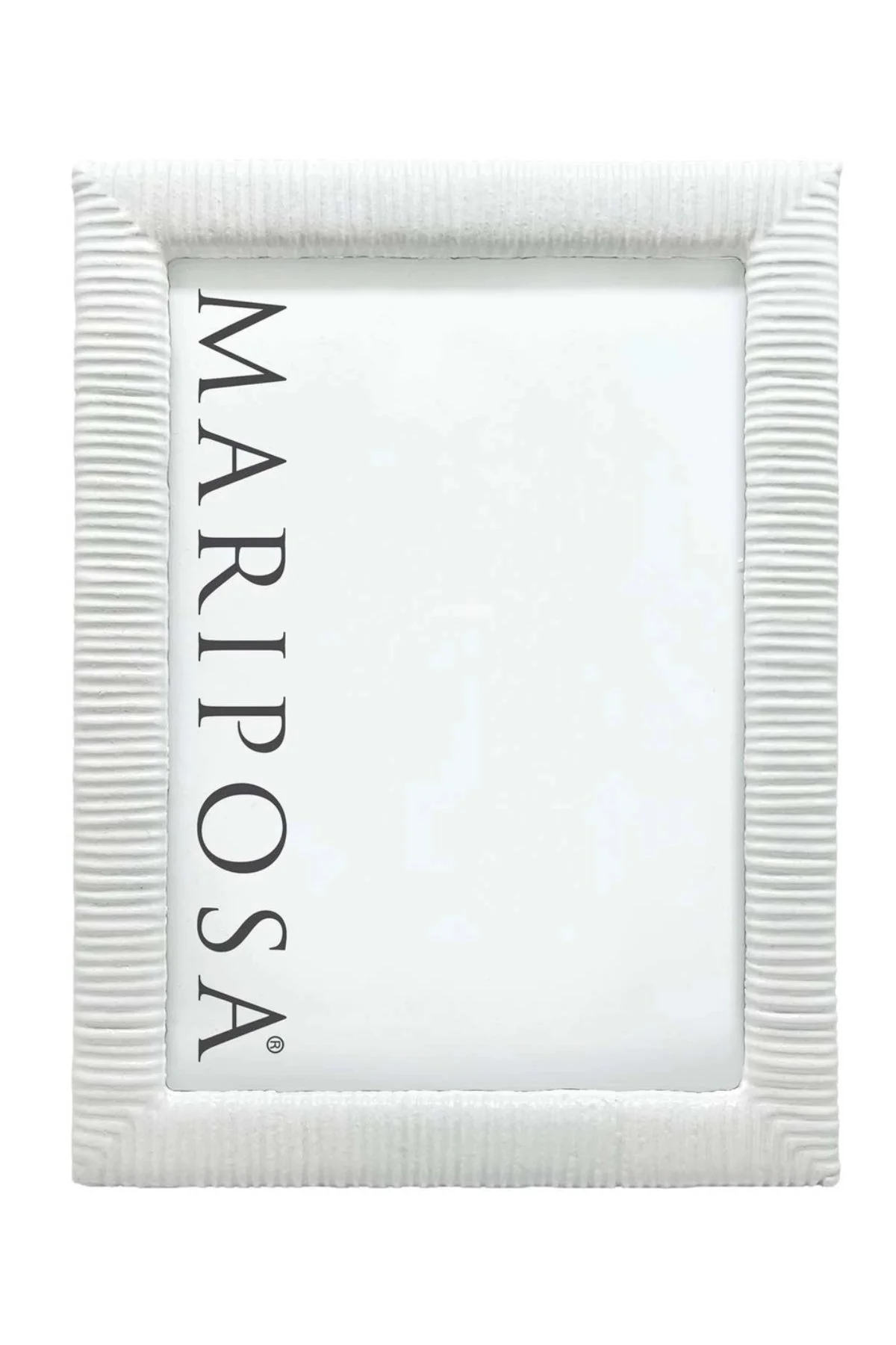 WOVEN WHITE 5X7 FRAME