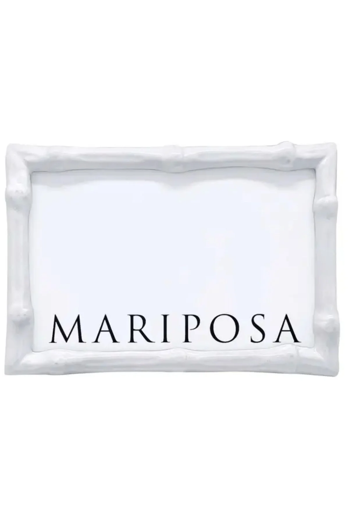 Bamboo White 4x6 Frame