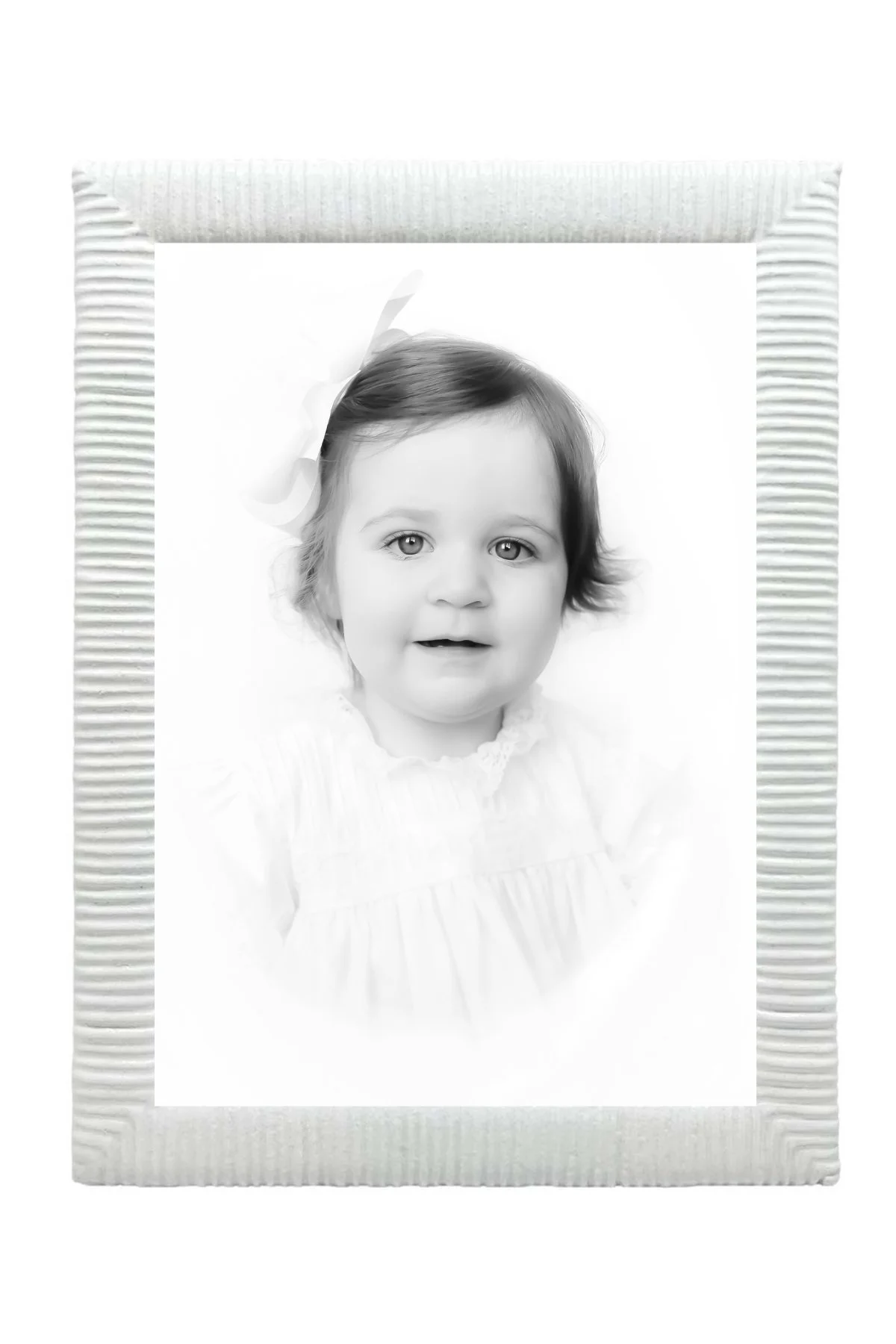 Woven White 5x7 Frame