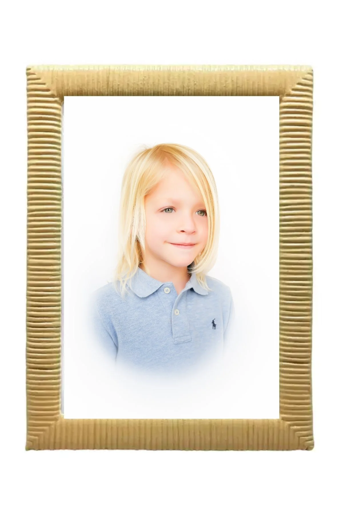 Woven Yellow 5x7 Frame