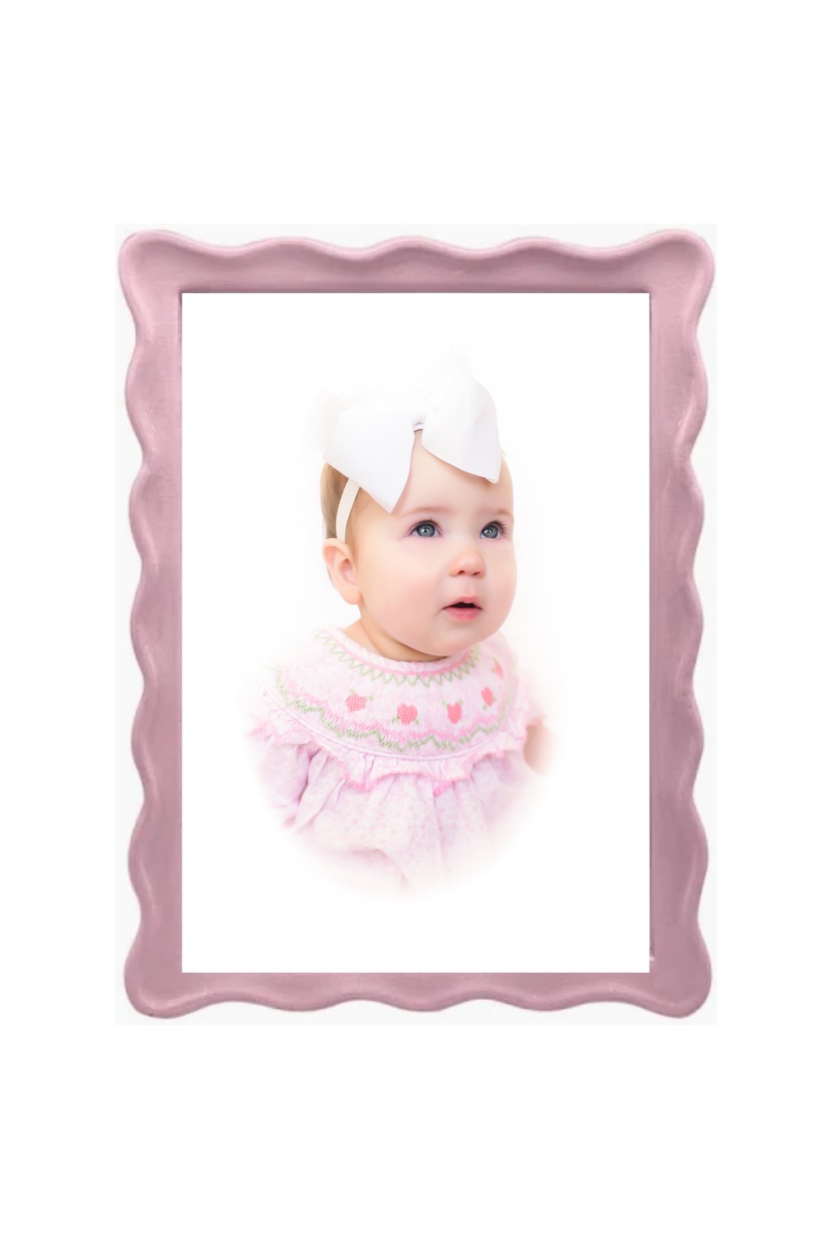 Wavy Pink 4x6 Frame