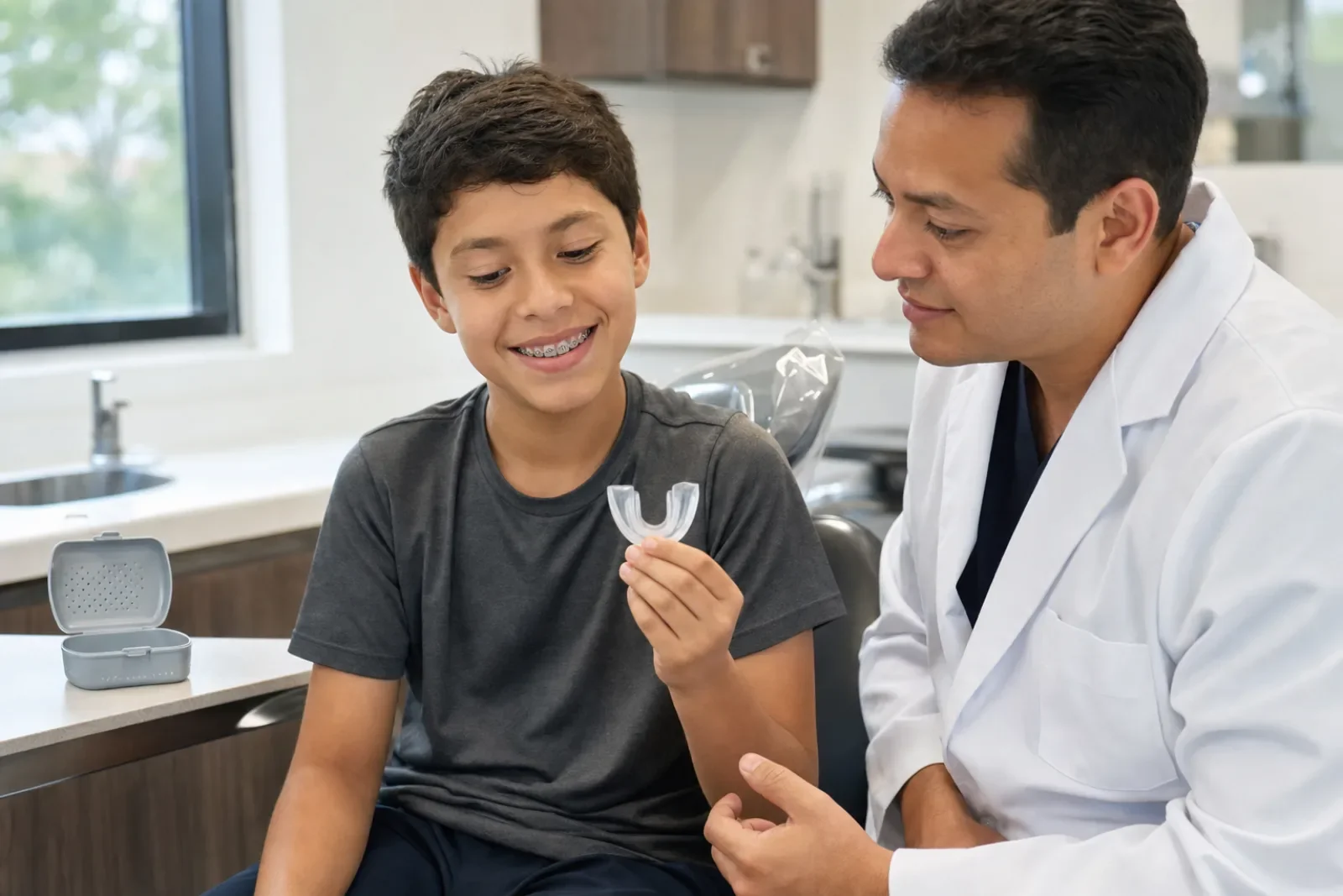 Protector bucal para niños: cómo elegirlo para deporte, recreación y brackets