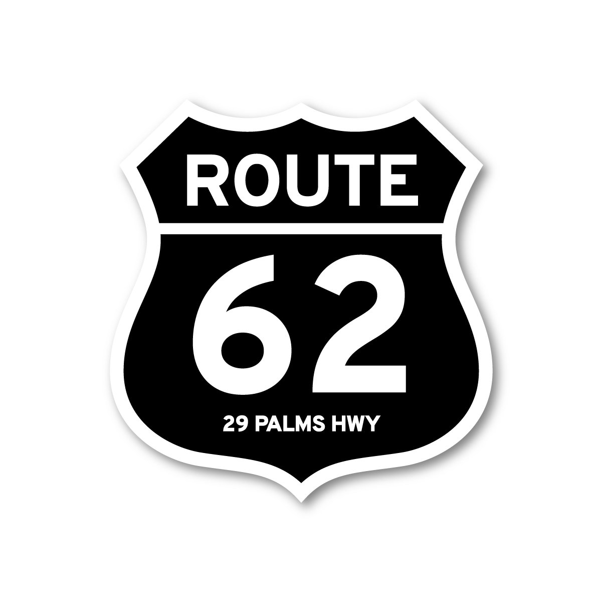 Route 62 Sticker