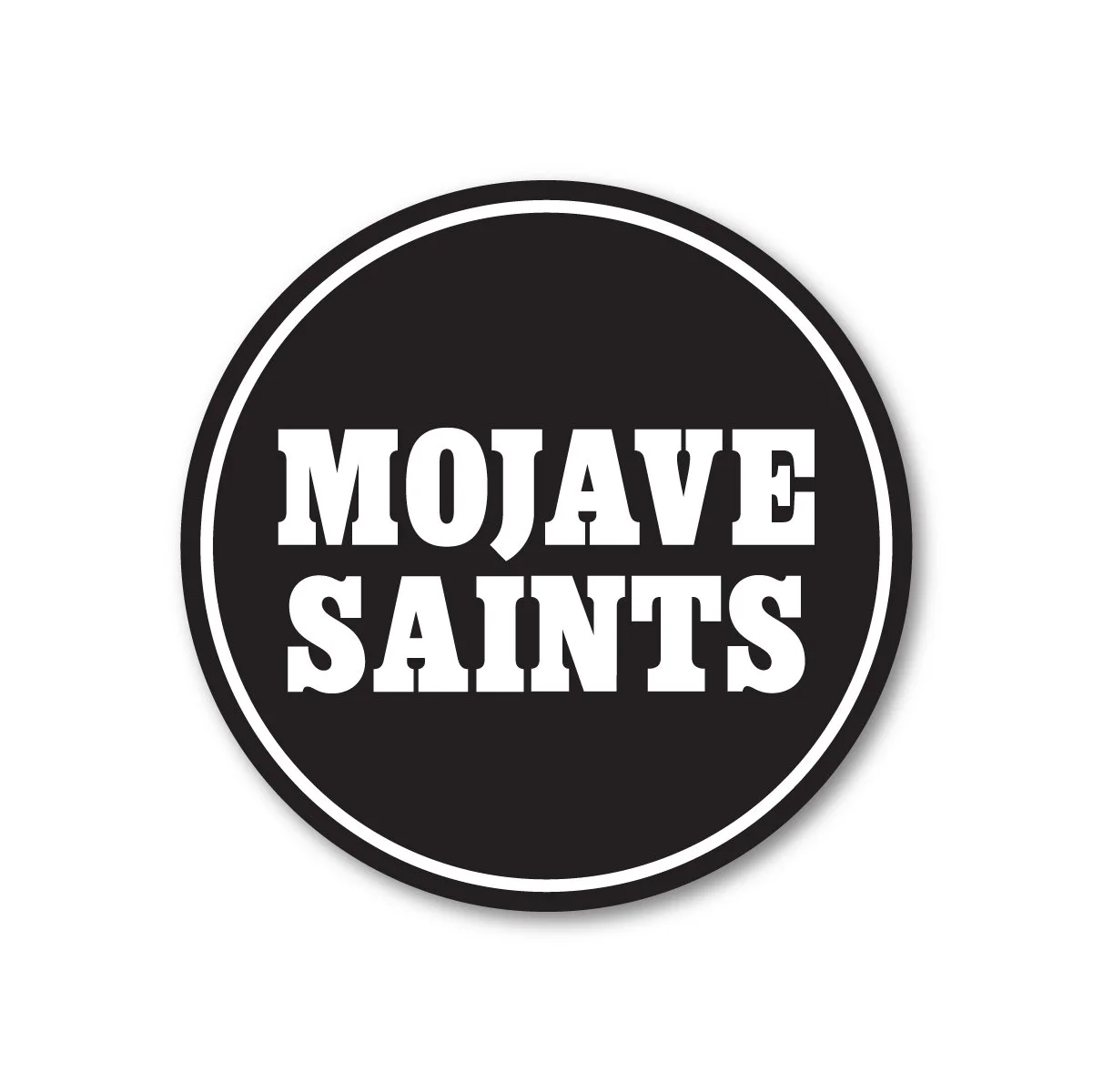 Mojave Saints Round Sticker