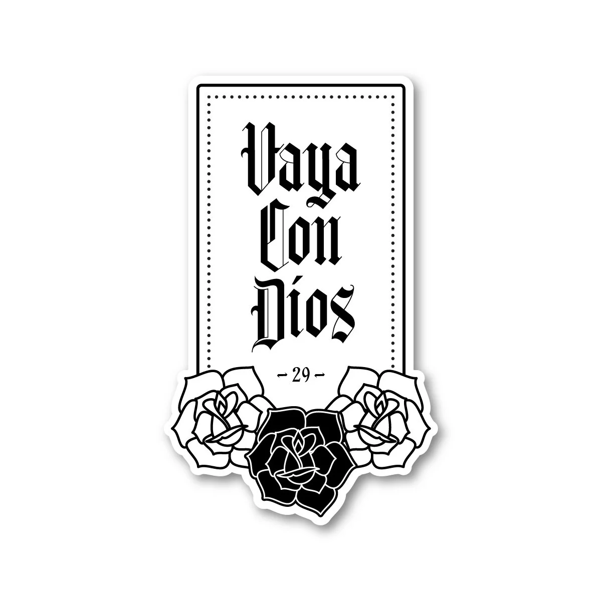 Vaya Con Dios - Card Sticker