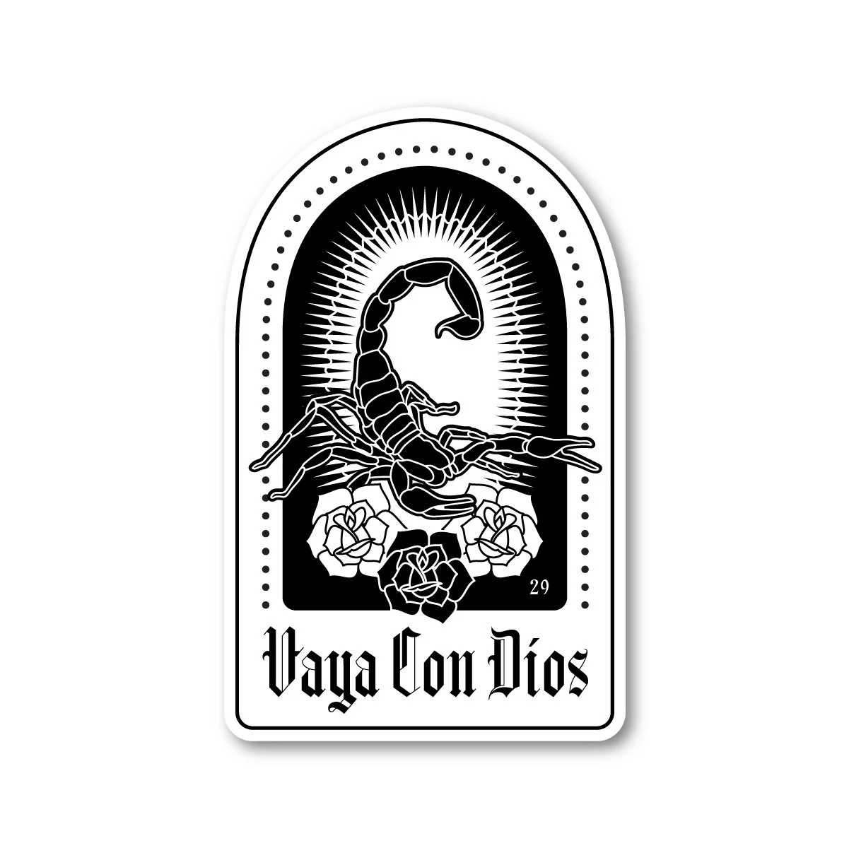Vaya Con Dios - Scorpion Sticker