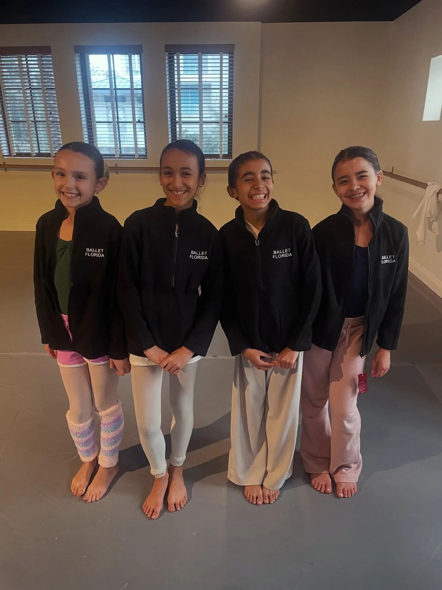 Our Junior Apprentice Ensemble is officially UBC ready in their new Ballet Florida jackets!

This weekend, they take the stage at the Universal Ballet Competition (UBC) an international competition experience that brings together young dancers from a