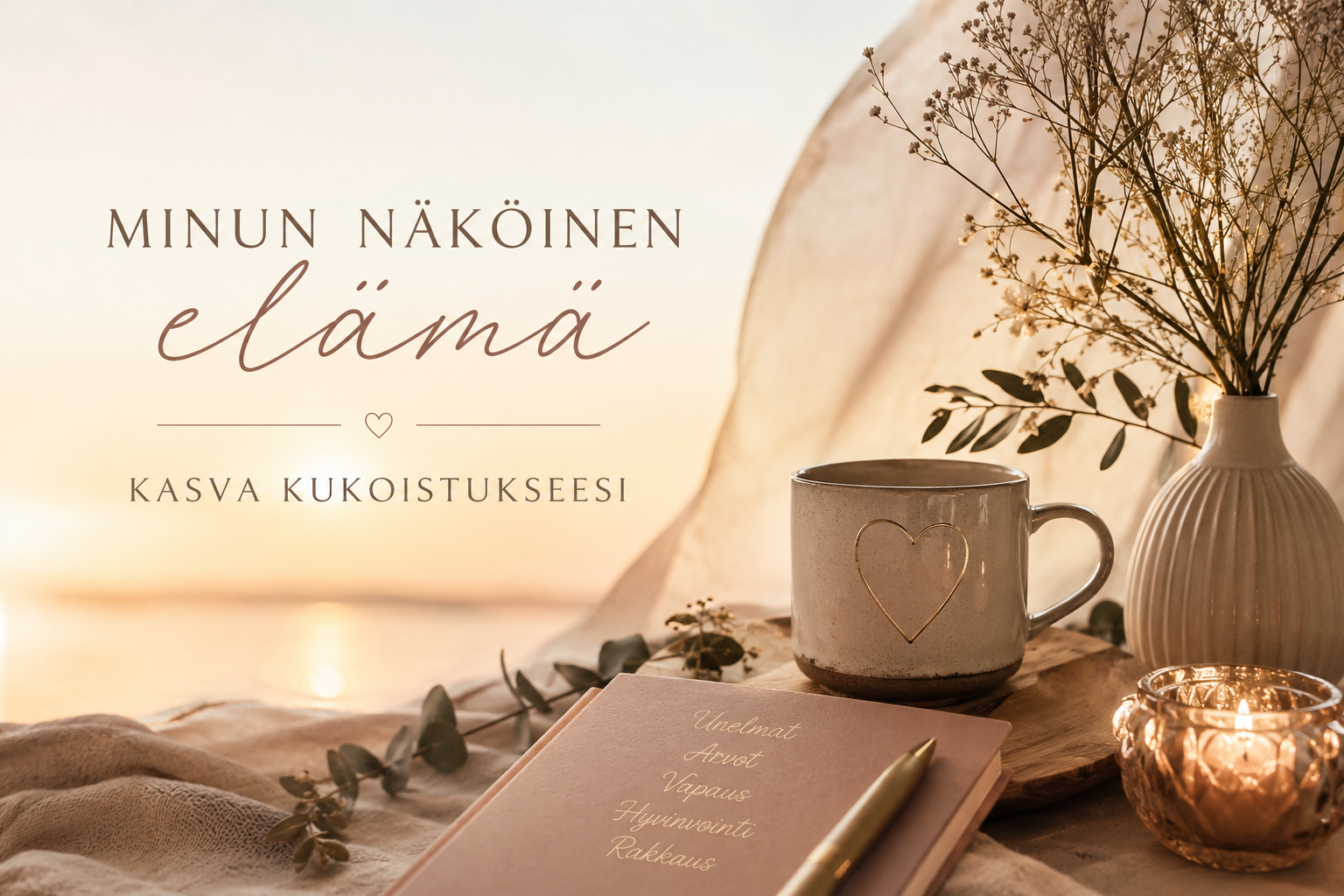 Minun näköinen elämä - 1:1 + Itsenäinen valmennus (12 viikkoa)
