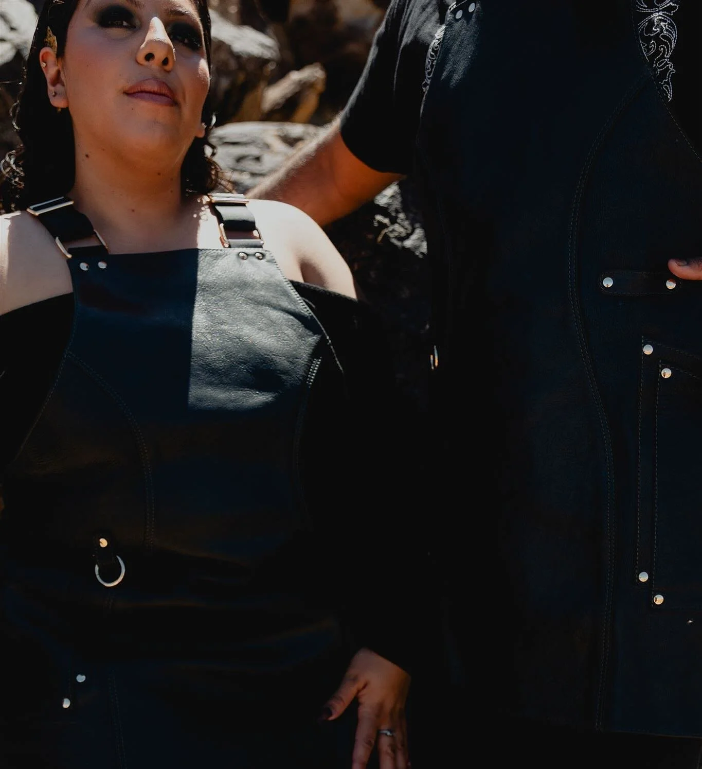 This is our protest and it&rsquo;s damn beautiful. 
🖤
Black Leather Apron: @weareluchona 
Models: @alealeeejandraaa @yourstylistbennie 
Makeup: @styledbyalejandro 
Photographer: @ashleekeeneyphotography