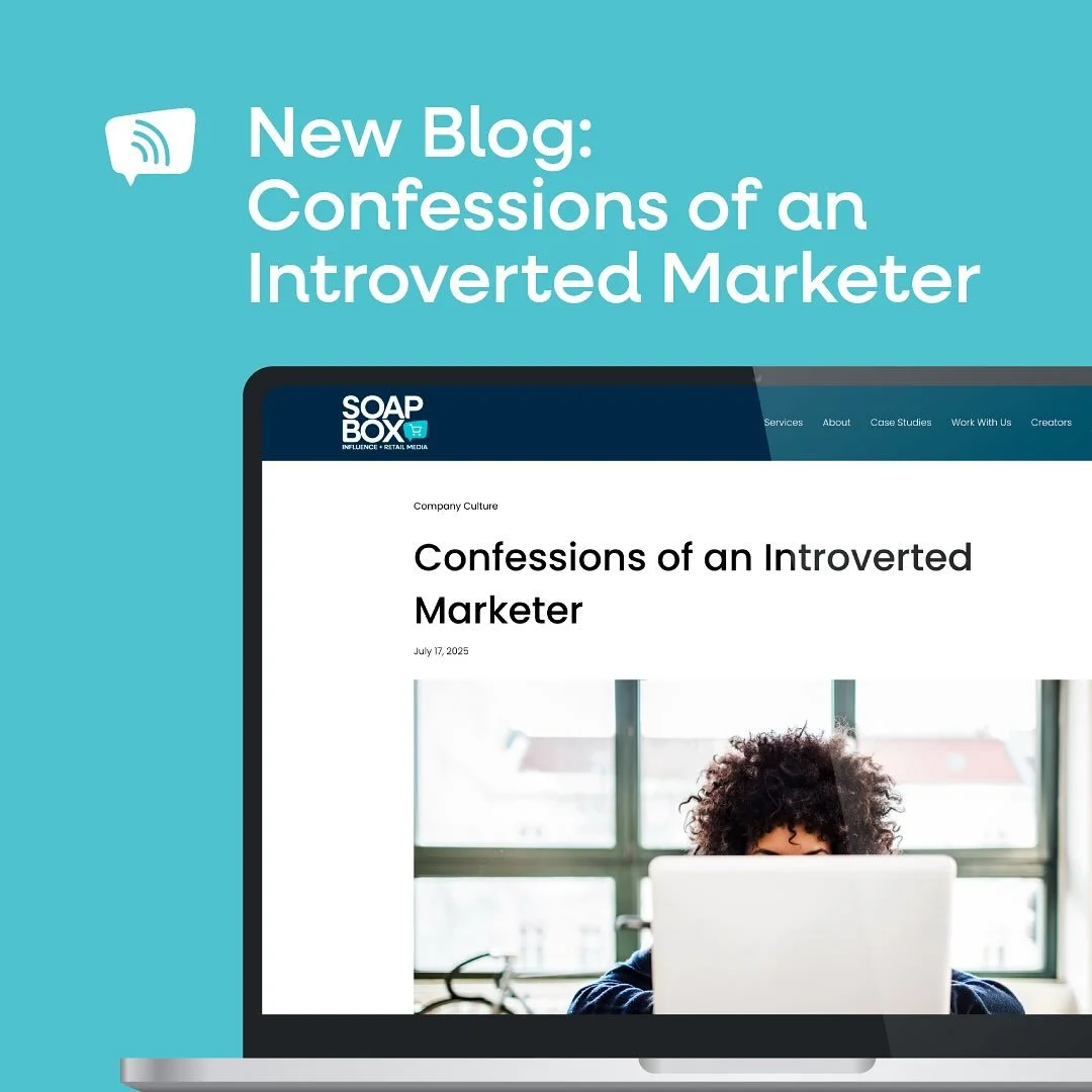 🎙️ New Blog Alert! Dive into &ldquo;Confessions of an Introverted Marketer&rdquo; &ndash; a fresh take from our CFO, Scott King! #RetailMedia #SoapboxRetail #CompanyCulture