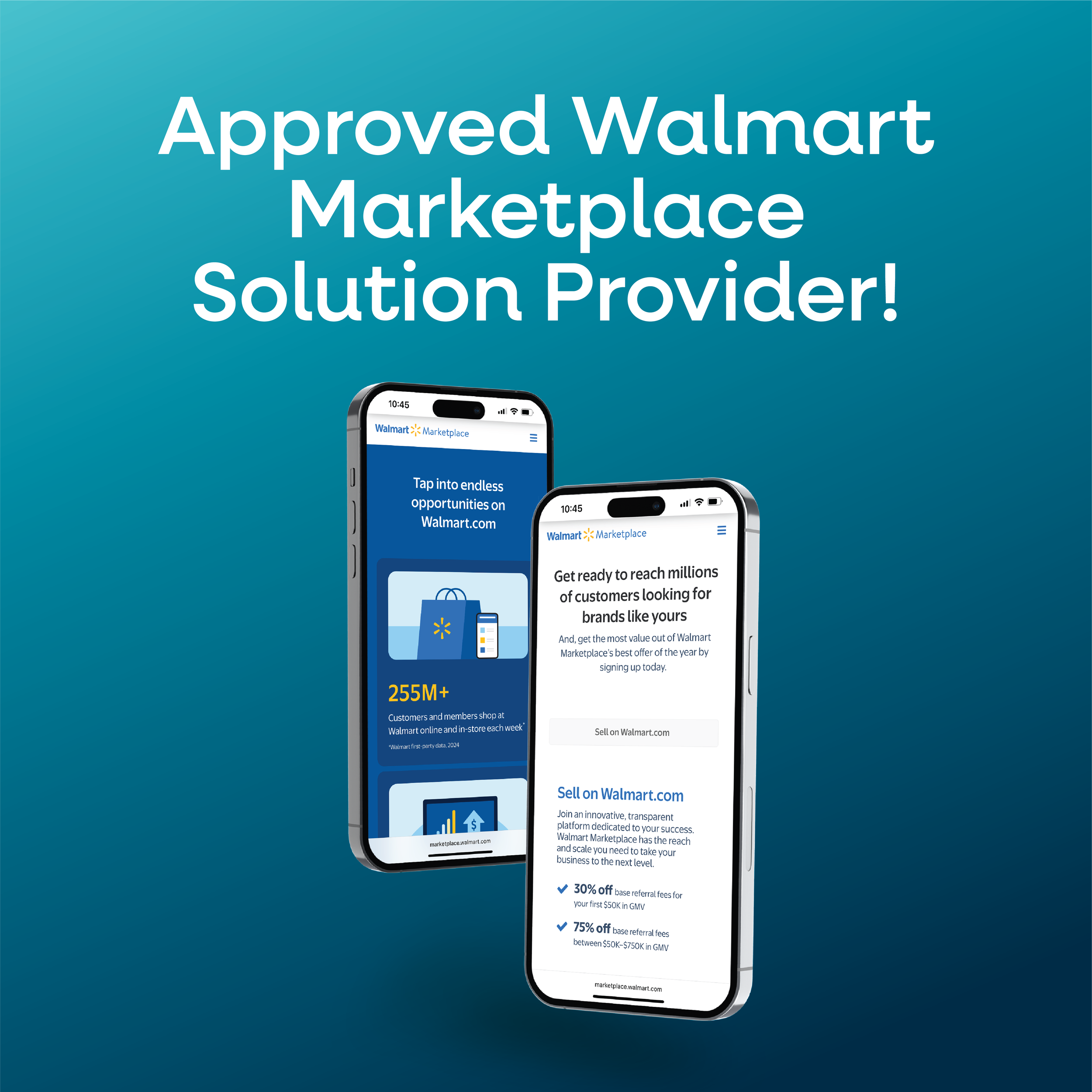 We Are Now an Approved Walmart Marketplace Solution Provider