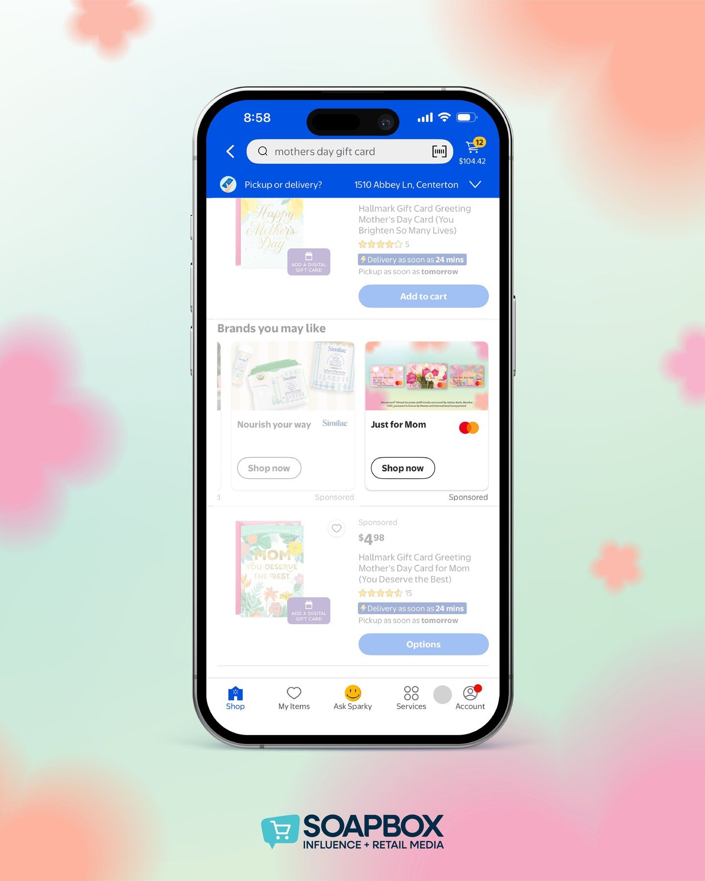 Helping brands show up where it matters most. 💐✨

We loved partnering with  @incommpayments to bring this Mother&rsquo;s Day media campaign to life through Walmart Connect, driving incremental gift card buyers and making it easy to celebrate mom. 
B