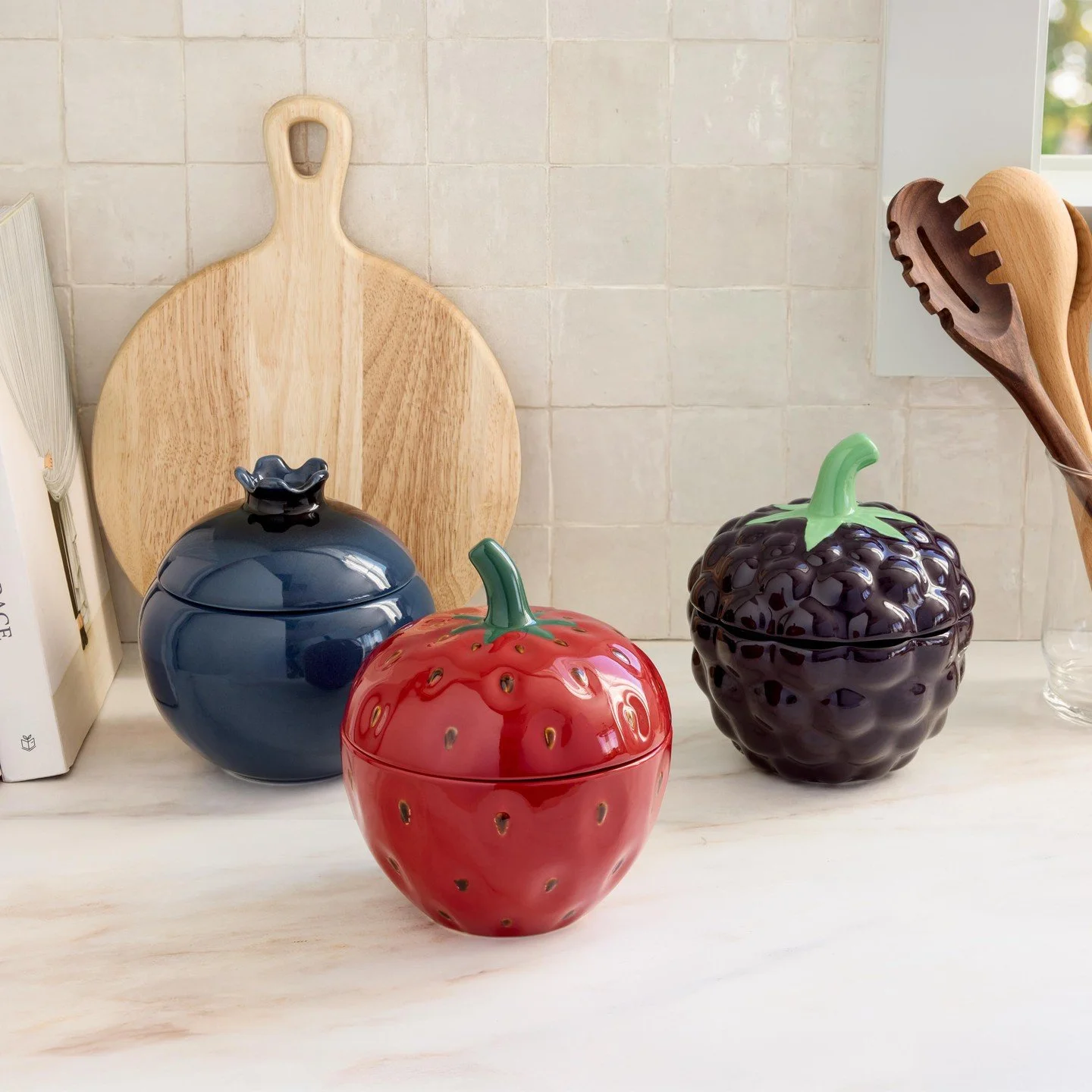 Sweeten up your kitchen counter 🍓🫐🍇
Our team styled and shot this Member's Mark 3-Piece Stoneware Berry Canister Set, equal parts functional and adorable, and we can already picture these in every kitchen this summer!
Now live on samsclub.com! @sa