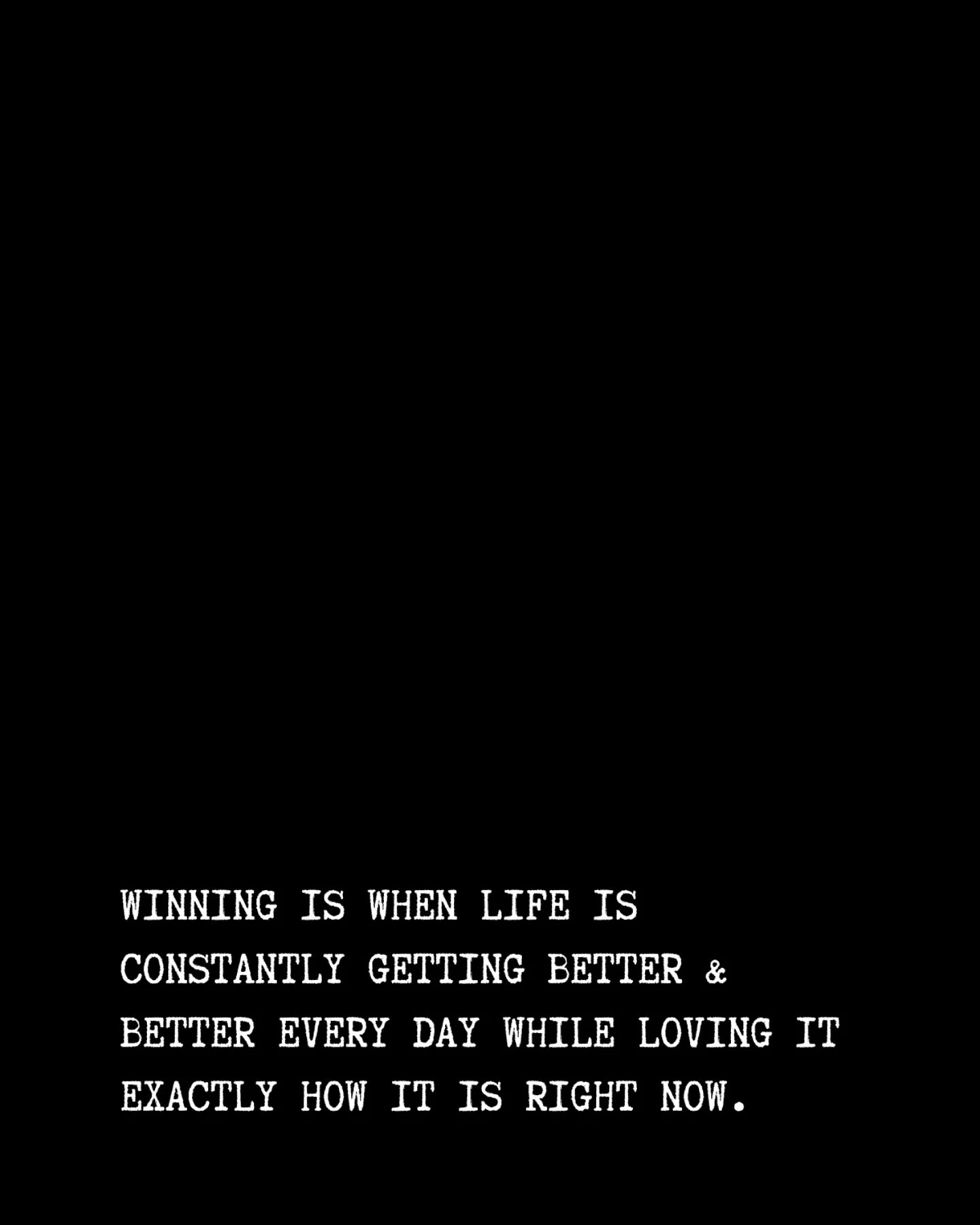 reminder: you deserve to feel like you&rsquo;re winning every day. 

check out my newsletter for life hacks on how. :) 

[link in bio]
