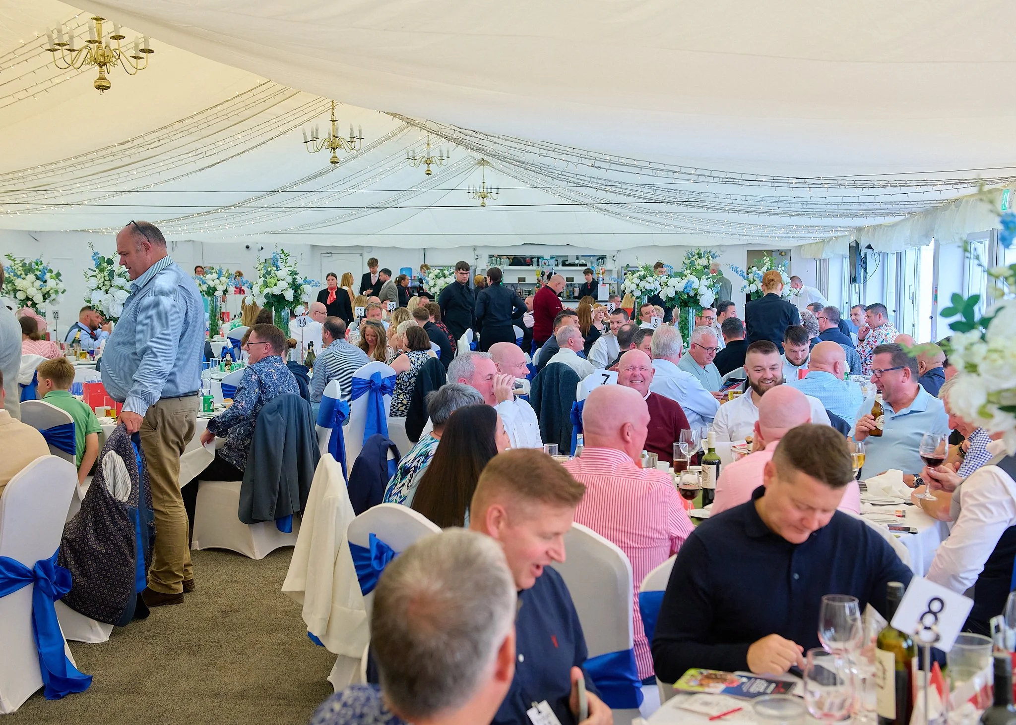 Hamilton Park Racecourse race day hospitality crowd – event photographer Glasgow Scotland