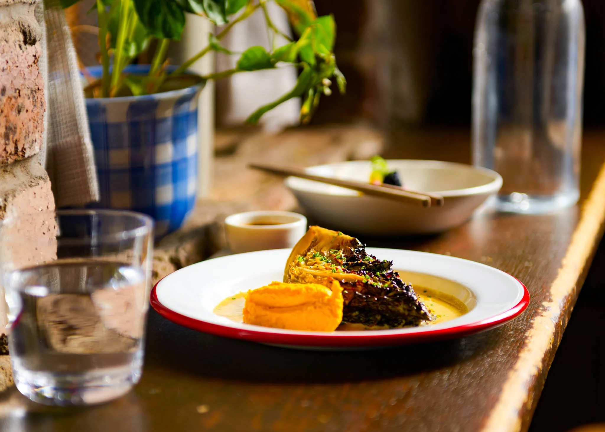 GaGa Glasgow Asian dish with toast – food photography Glasgow Edinburgh
