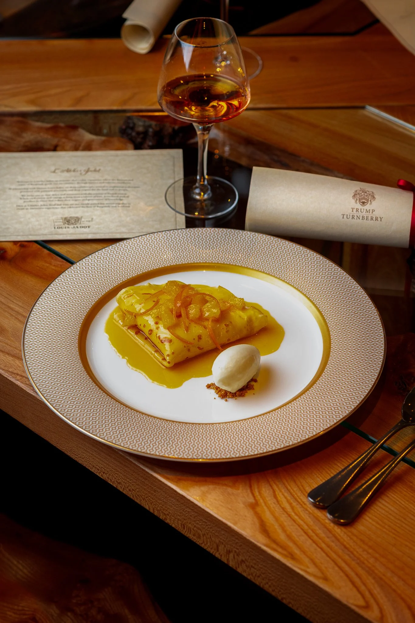 Trump Turnberry ravioli pasta tasting menu – executive chef food photography Scotland