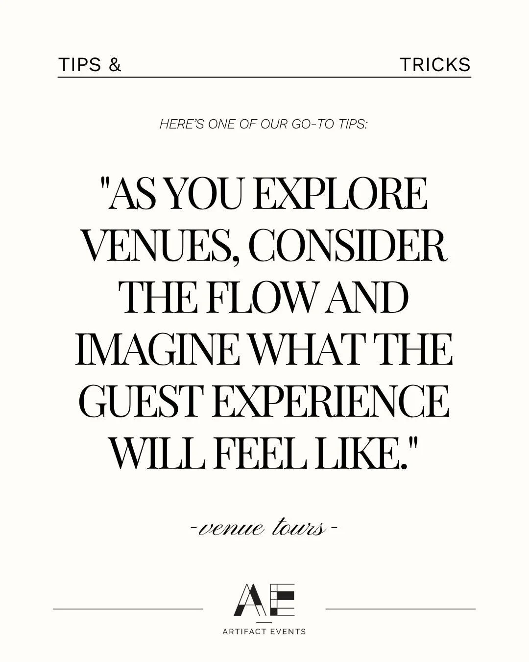 Tips from Our Dream Team! When touring venues, think about the flow and how your guests will experience the space &mdash; it&rsquo;s all about creating a seamless celebration.
Ready to find a venue that wows you and your guests? Let&rsquo;s get start