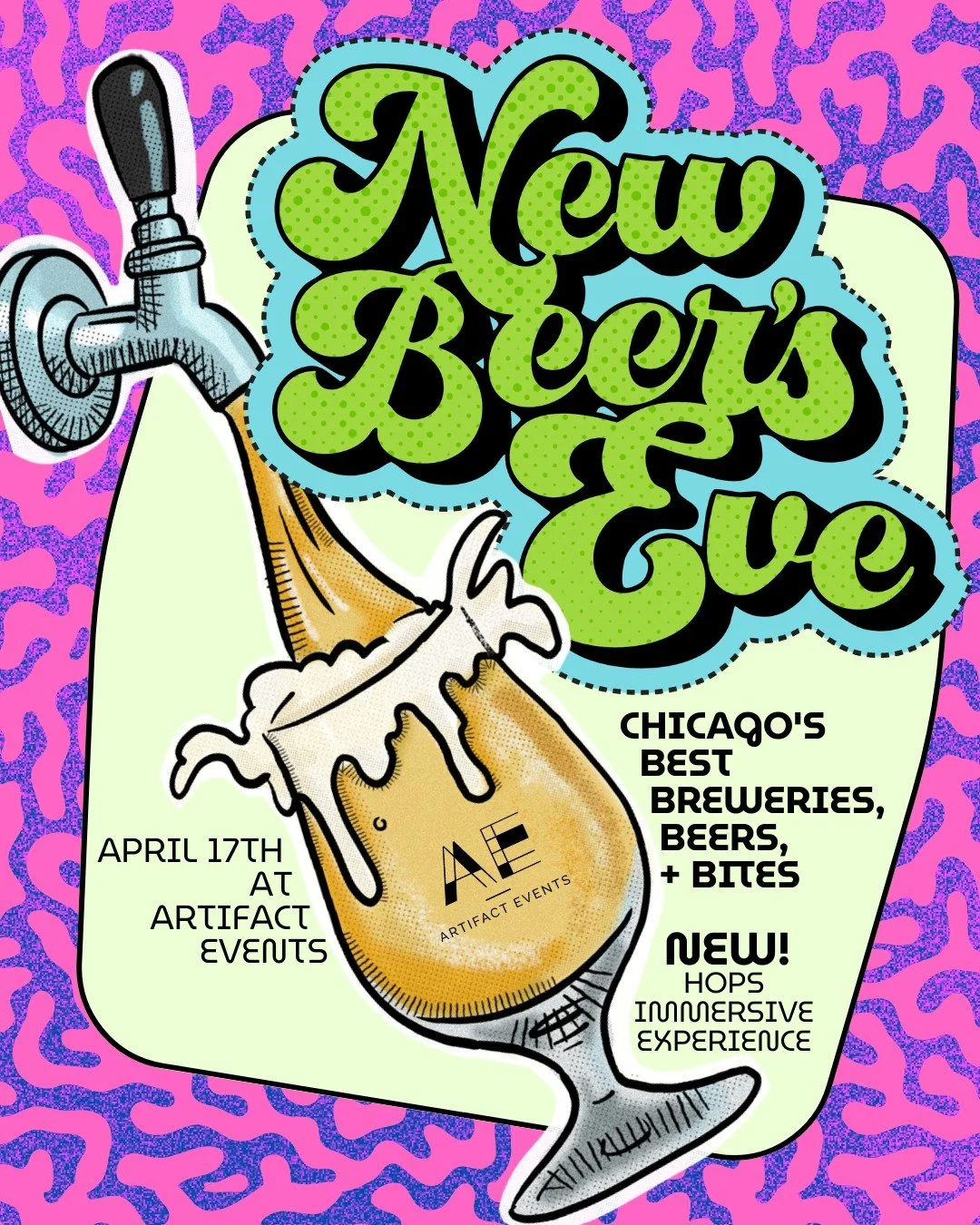 This is your reminder to grab your New Beers Eve tickets at the link in our bio before they're gone! To push your evening to the next level, we're also adding a BRAND NEW add-on experience: Hops Immersive Experience!

Hops Immersive Experience:

Don'