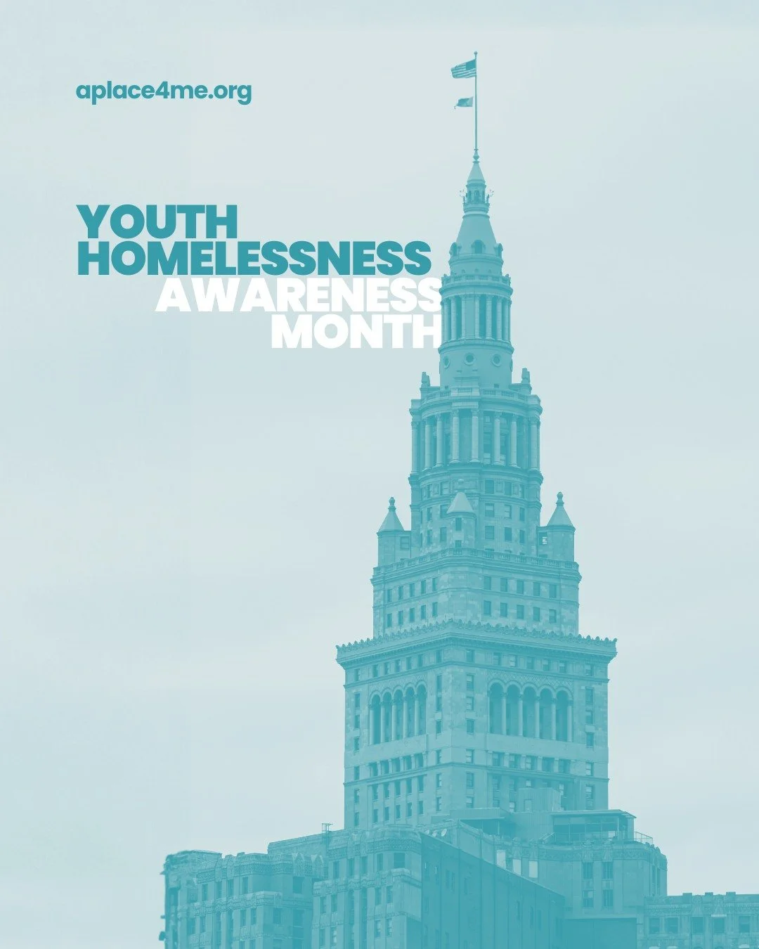 Cleveland&rsquo;s skyline is helping us shine a light on Youth Homelessness Awareness Month! On November 25, 2025, Terminal Tower will turn green as a reminder that every young person deserves a safe place to call home. ❤🏠

Help us raise awareness a