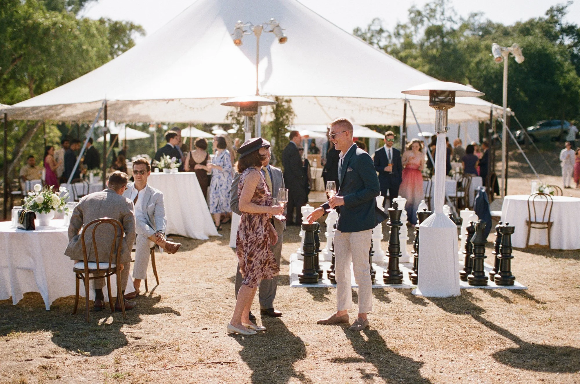 guests bonding photographed by Michael and Anna Costa