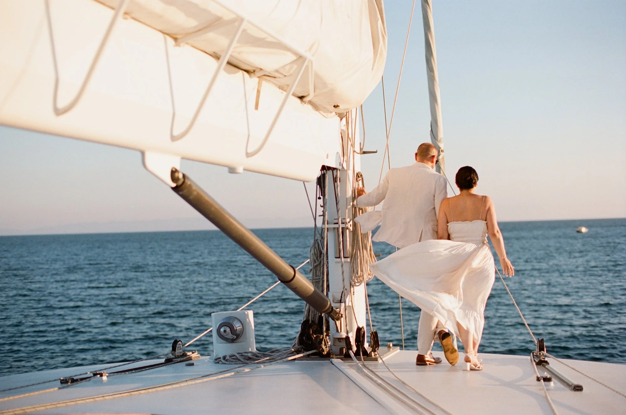 Pre-Wedding Rehearsal Photos on Yacht