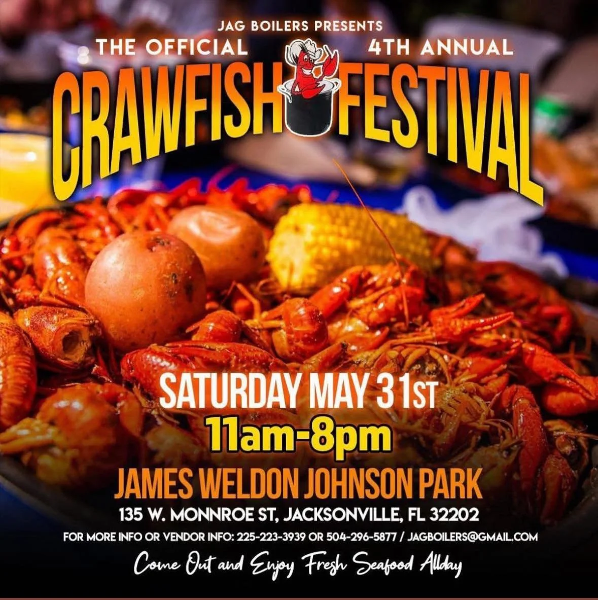 We&rsquo;re set up and ready to capture your good side! #tmej904 #crawfishfestival  #crawfishfestival2025  #EventPhotography #PhotoBoothFun #CaptureTheMoment #timelessmemoriesjax #timelessmemoriesandeventsjax #4thannualcrawfishfestivaljax #crawfishja