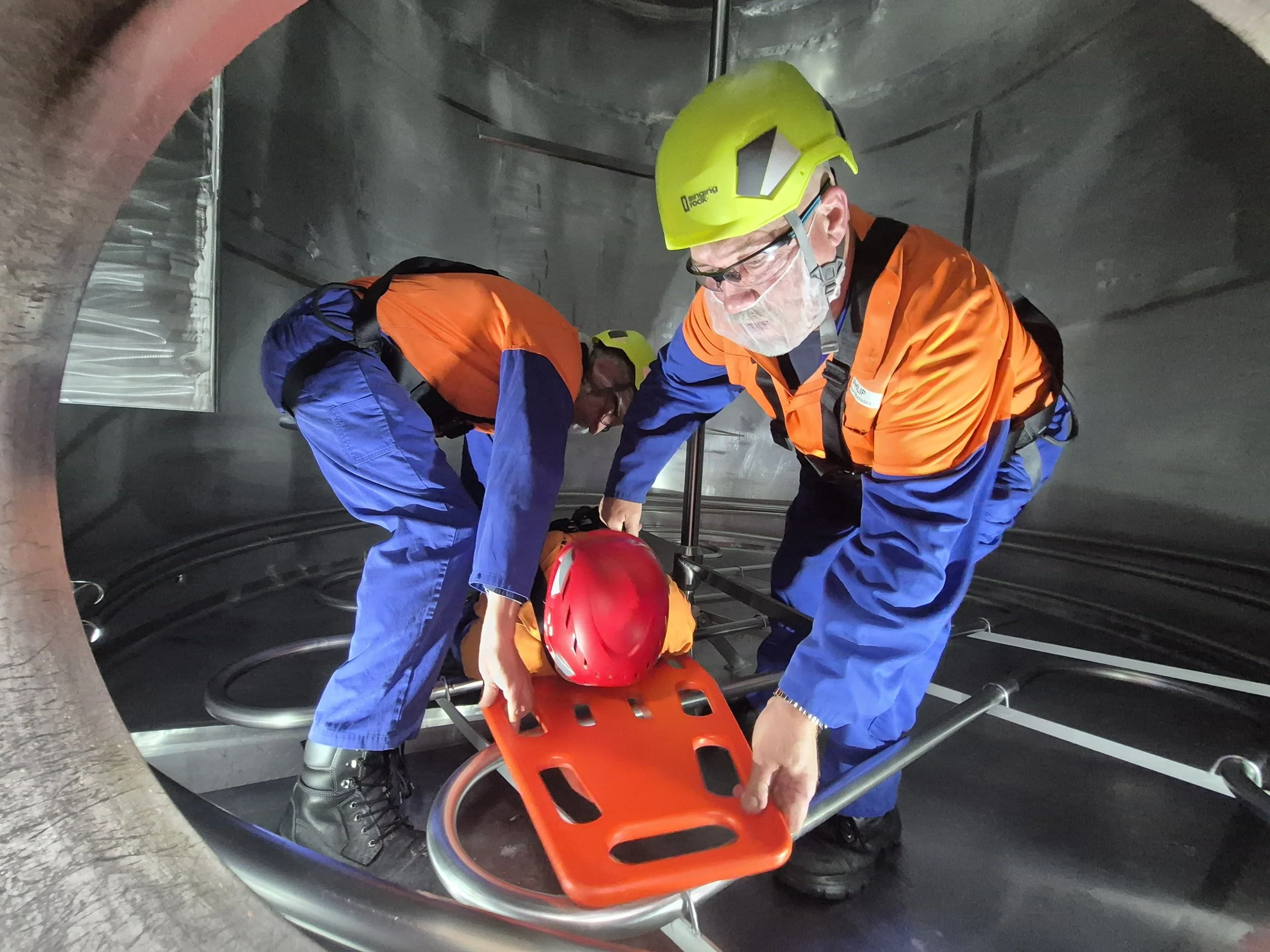 Confined Space Rescue training