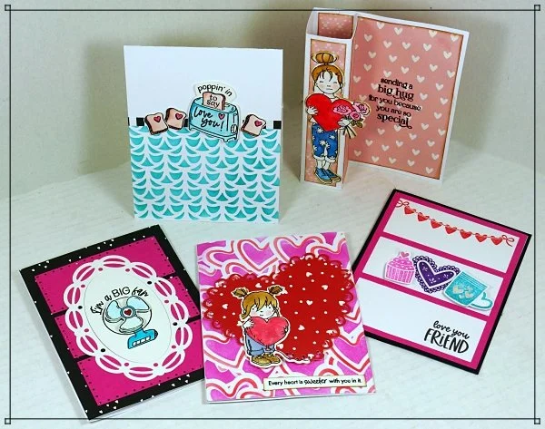 "Sweet" Heart Cards - February 5