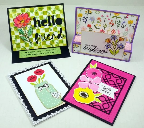 Bright and Cheerful Cards.JPG