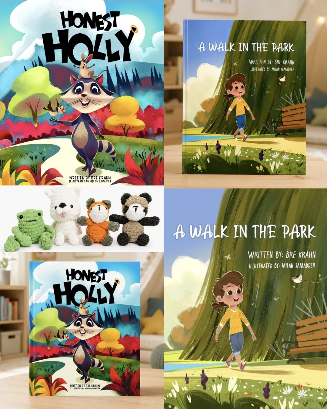 Big Bundle: 2 Books + 1 Plushie