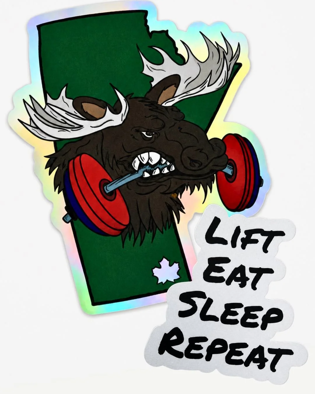 2 Pack: Big Lifter Sticker Set