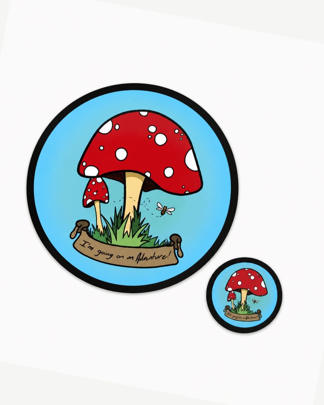 2 Pack: Mushroom Adventure Sticker Set