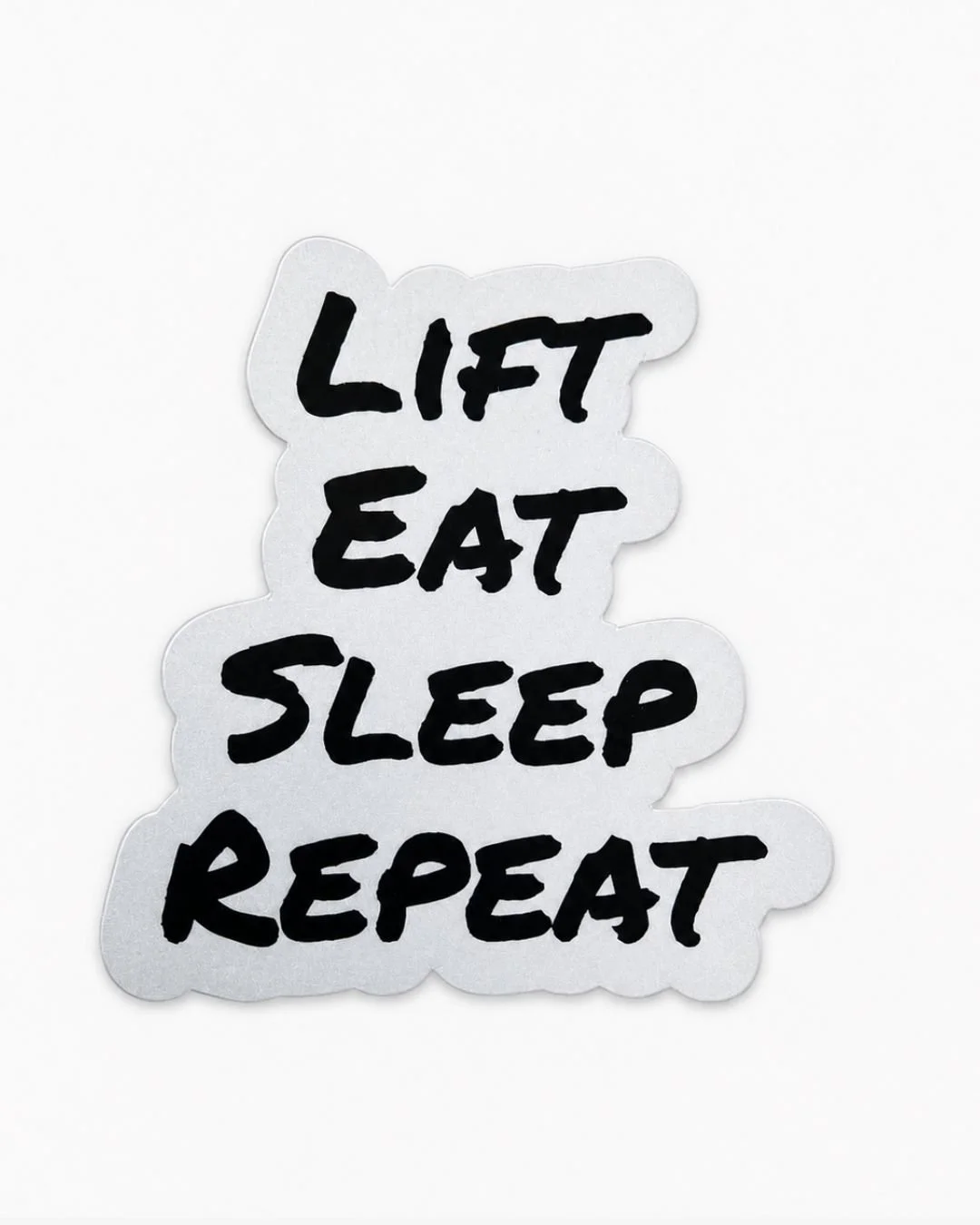 Lift Eat Sleep Repeat Sticker