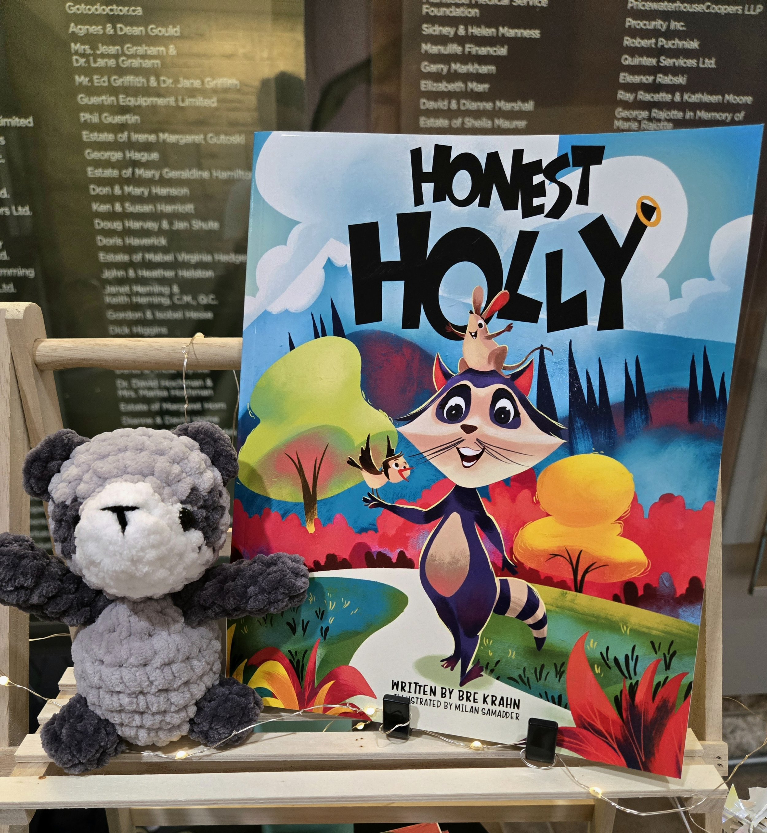 Honest Holly & Holly the Raccoon
