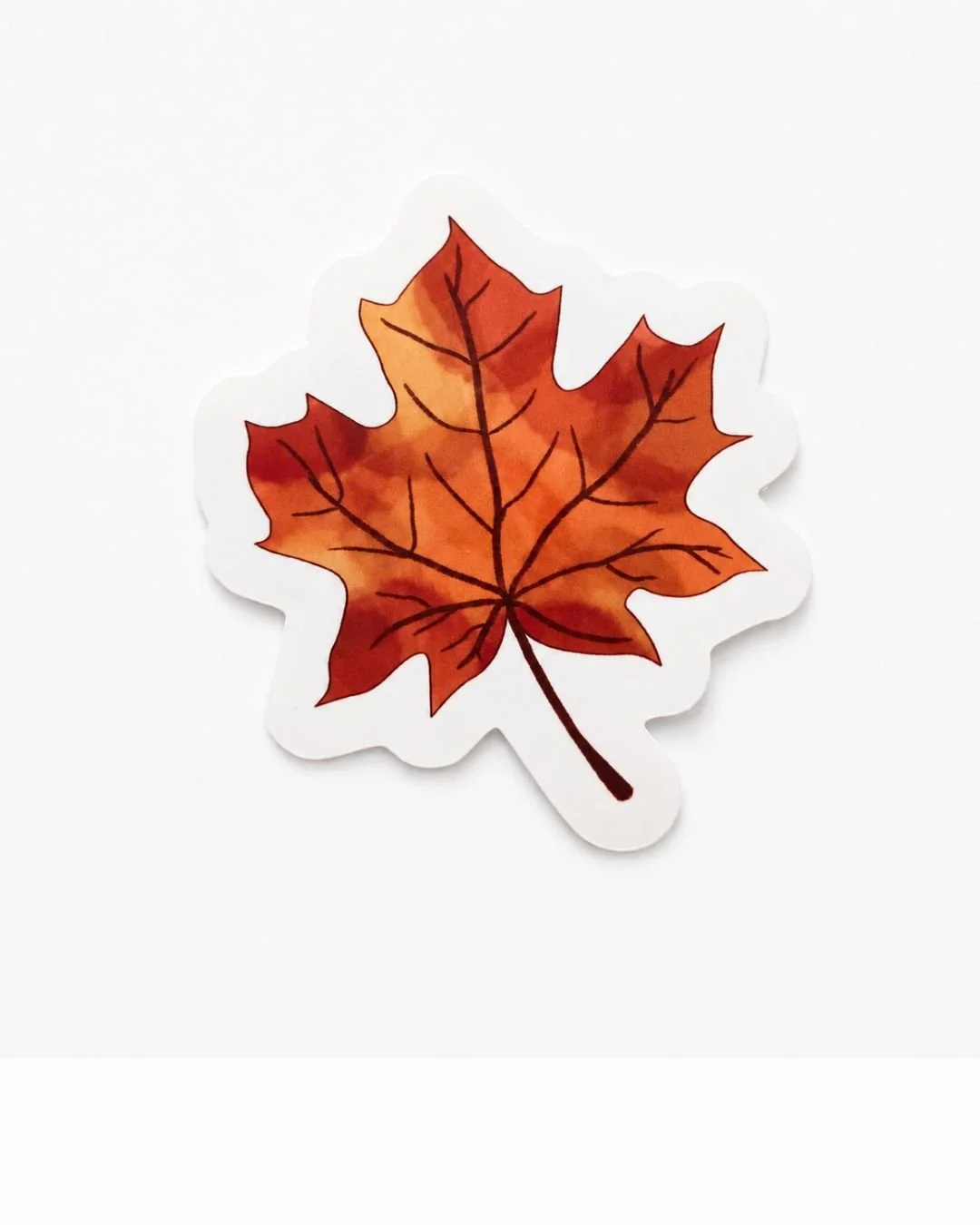 Maple Leaf Sticker